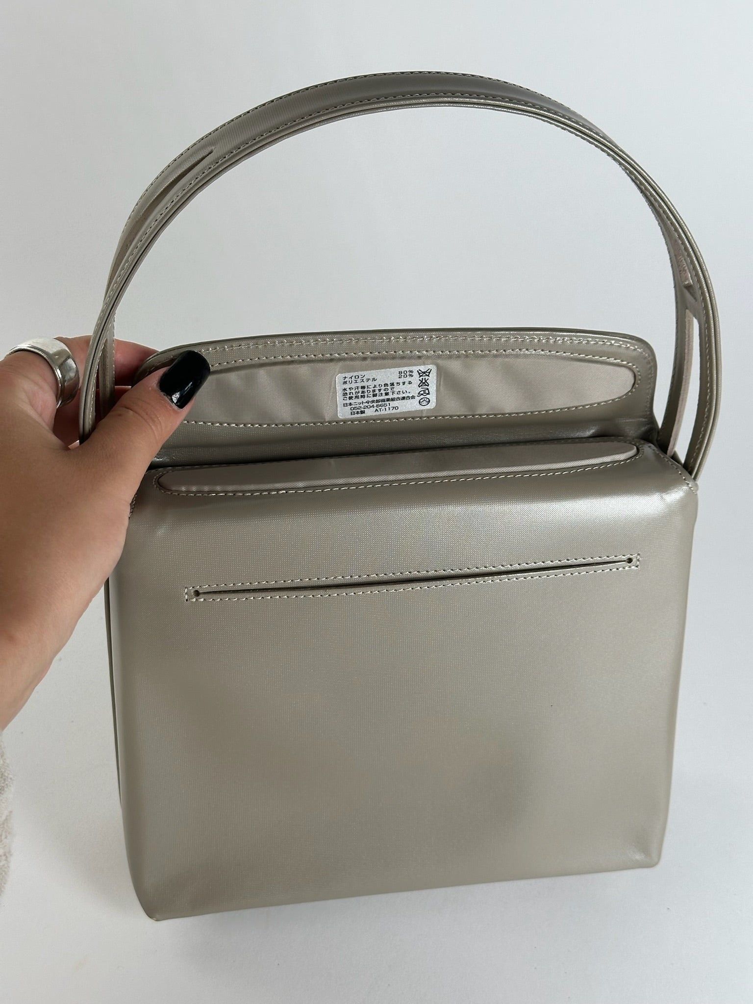 Givenchy Vintage Patent Leather 4G bag grey Size ONE SIZE - 4 Thumbnail