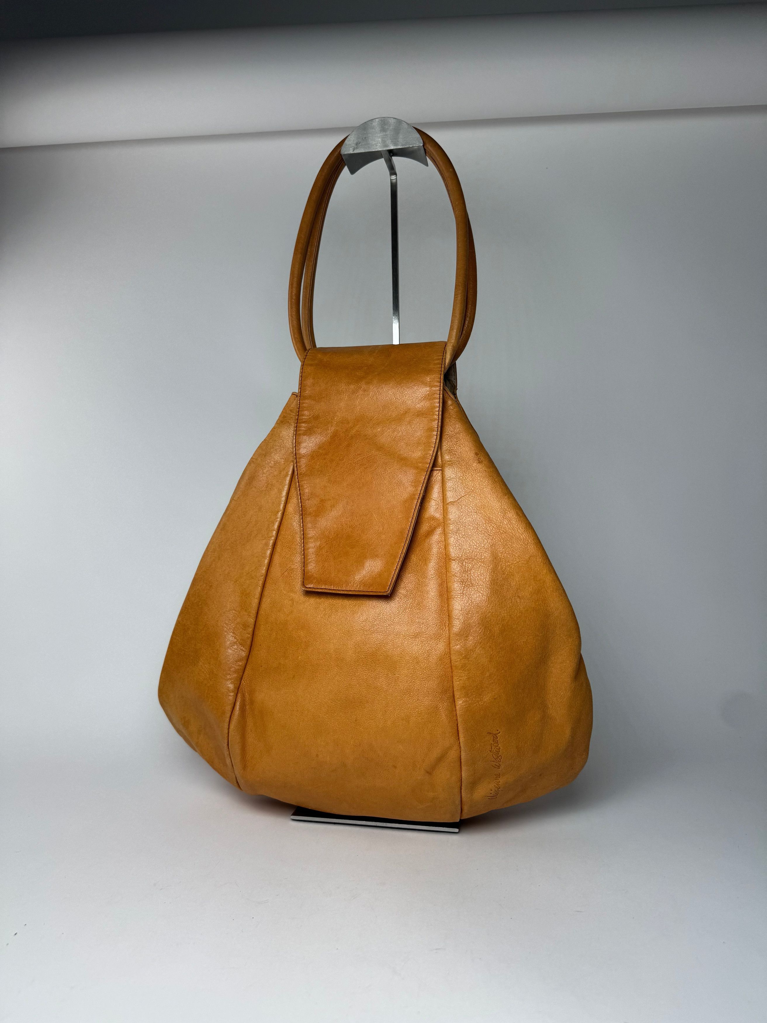 Vivienne Westwood Vintage 2 Way Leather bag camel Size ONE SIZE - 15 Thumbnail