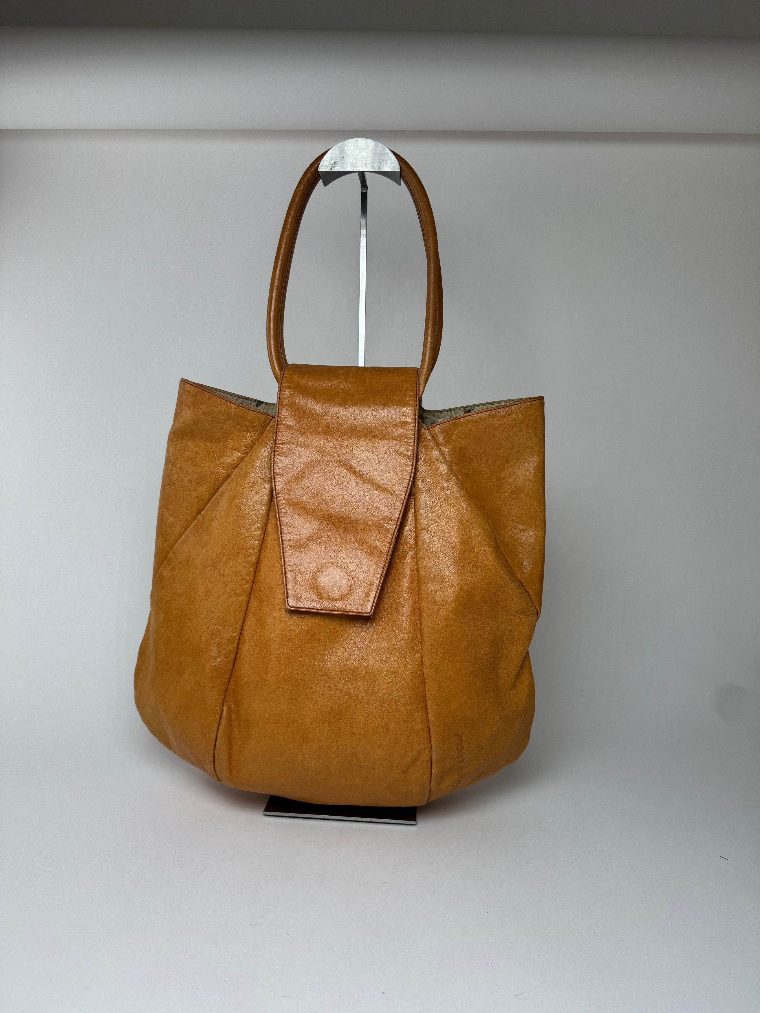 Vivienne Westwood Vintage 2 Way Leather bag camel Size ONE SIZE - 6 Thumbnail