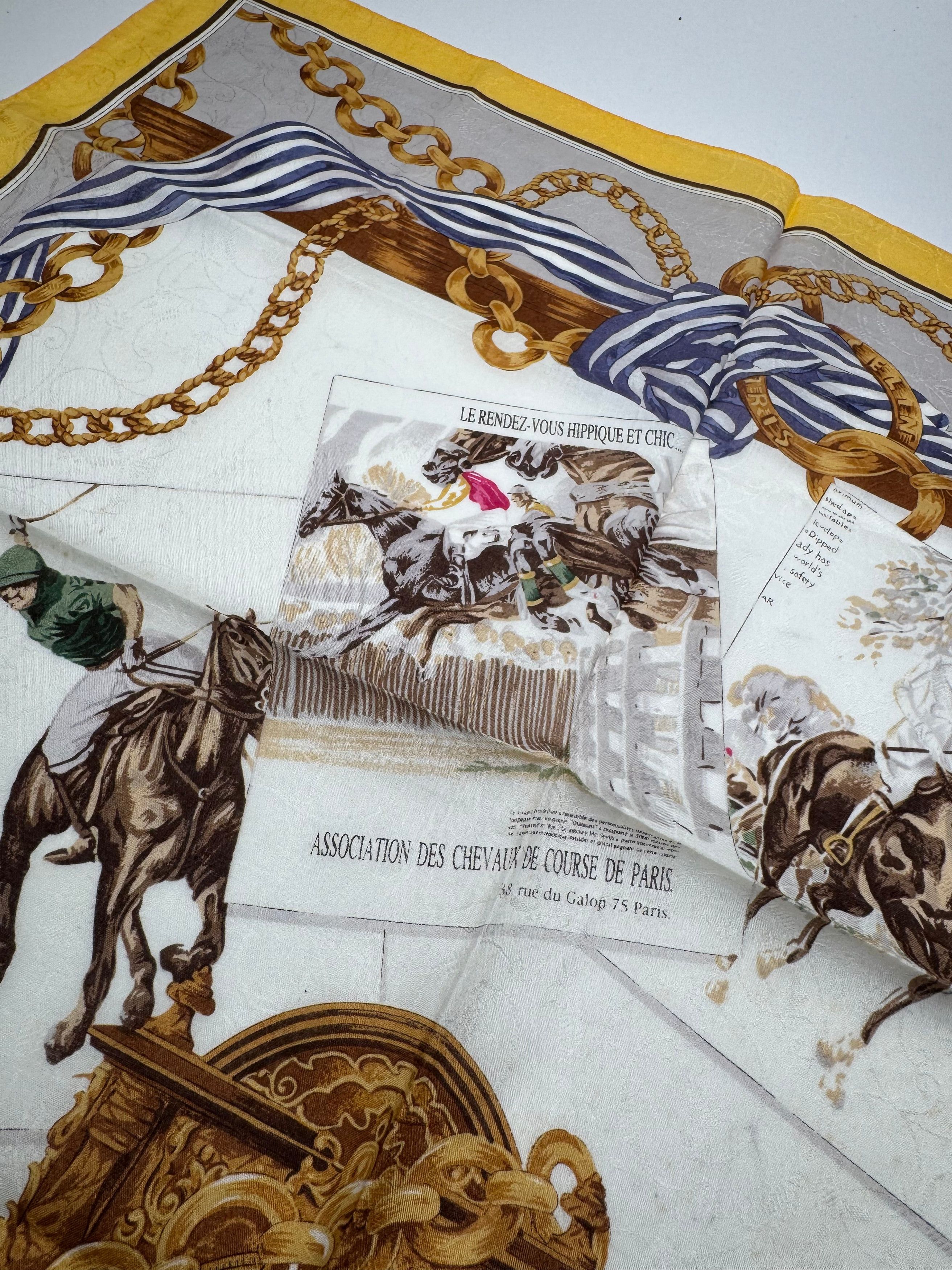 Celine Vintage Barock Scarf Size ONE SIZE - 6 Thumbnail