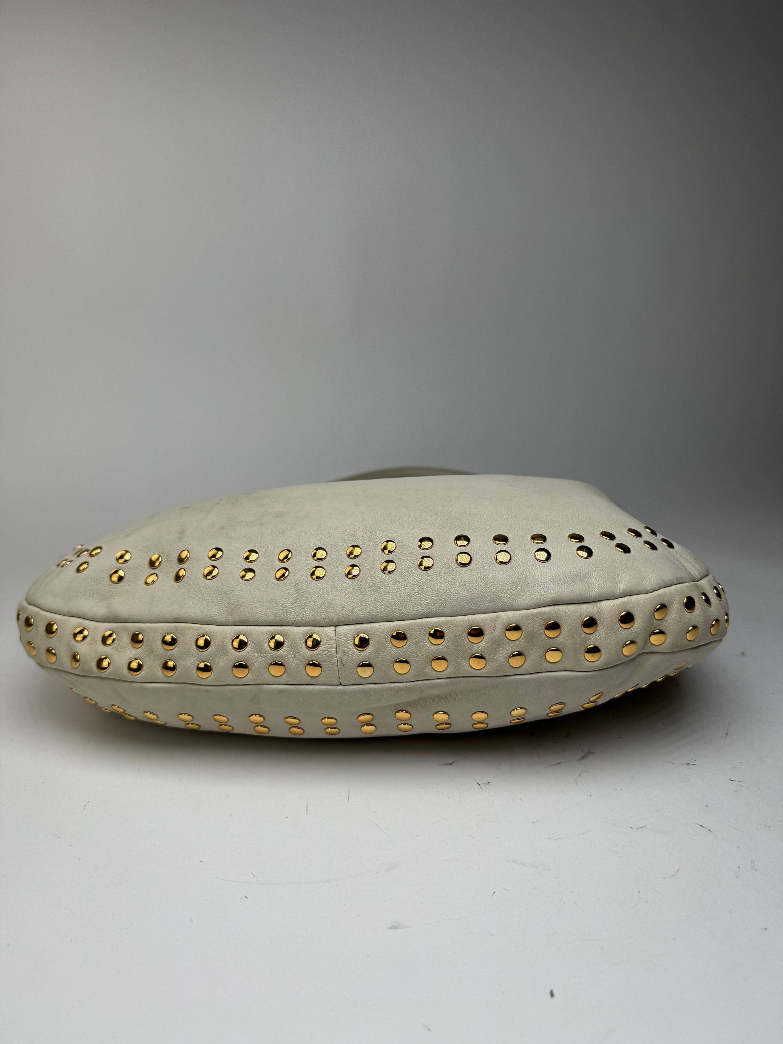 Marni Vintage Suede Studded 2Way Bag white Size ONE SIZE - 10 Thumbnail