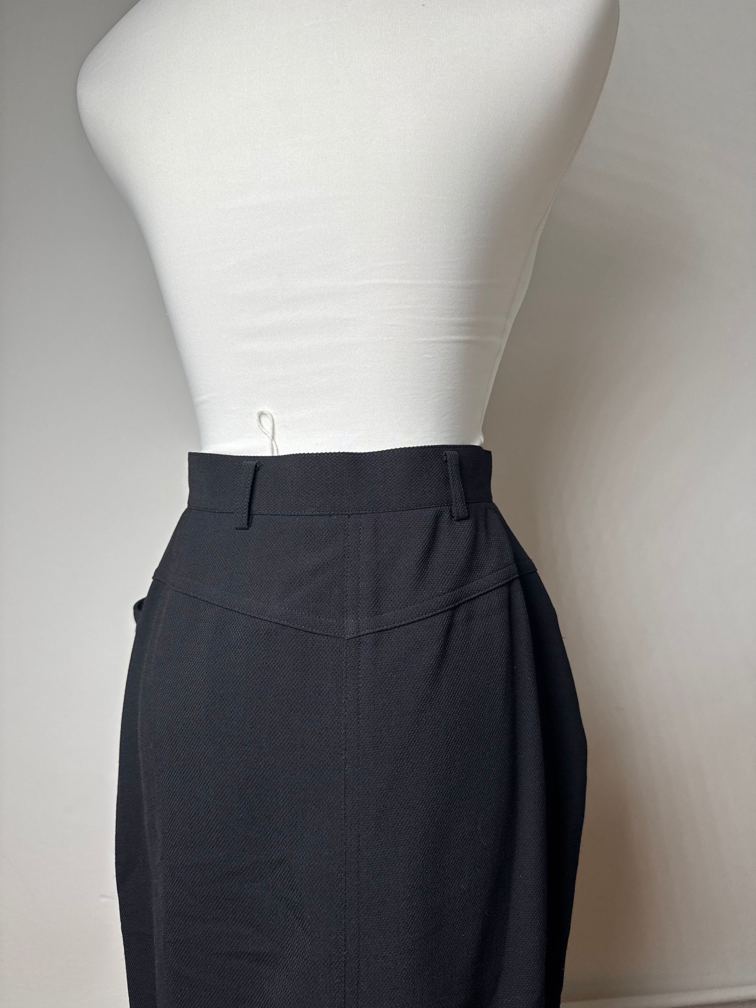 Dior Vintage Skirt Black M Size 27" / US 4 / IT 40 - 9 Thumbnail