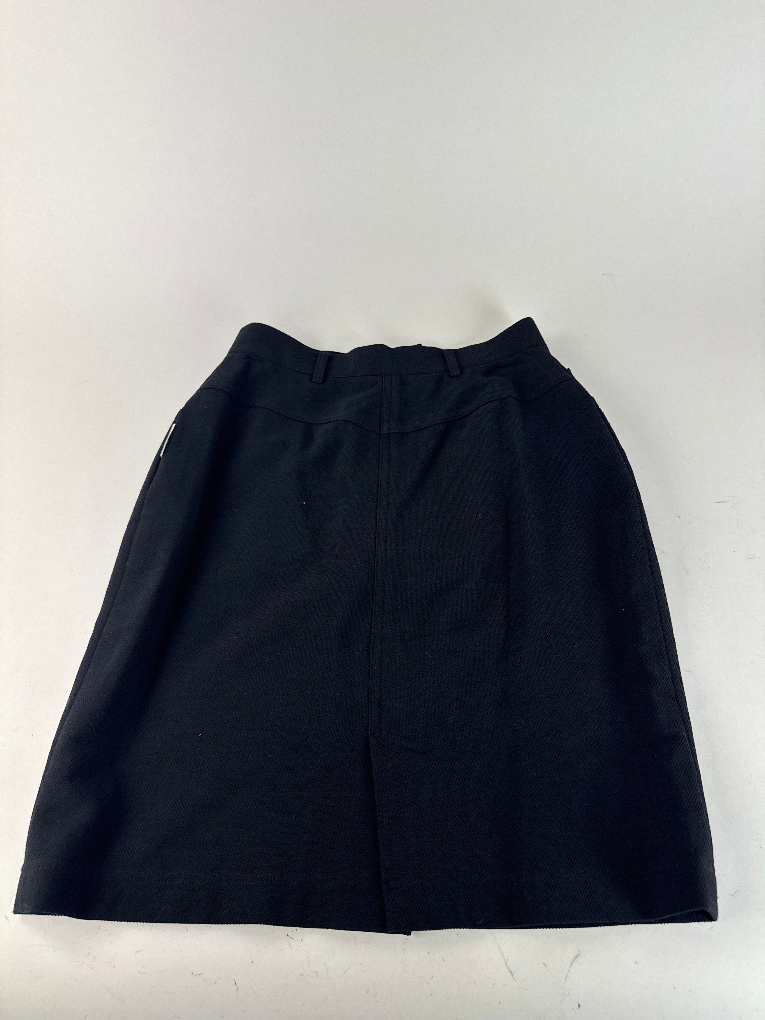 Dior Vintage Skirt Black M Size 27" / US 4 / IT 40 - 11 Thumbnail