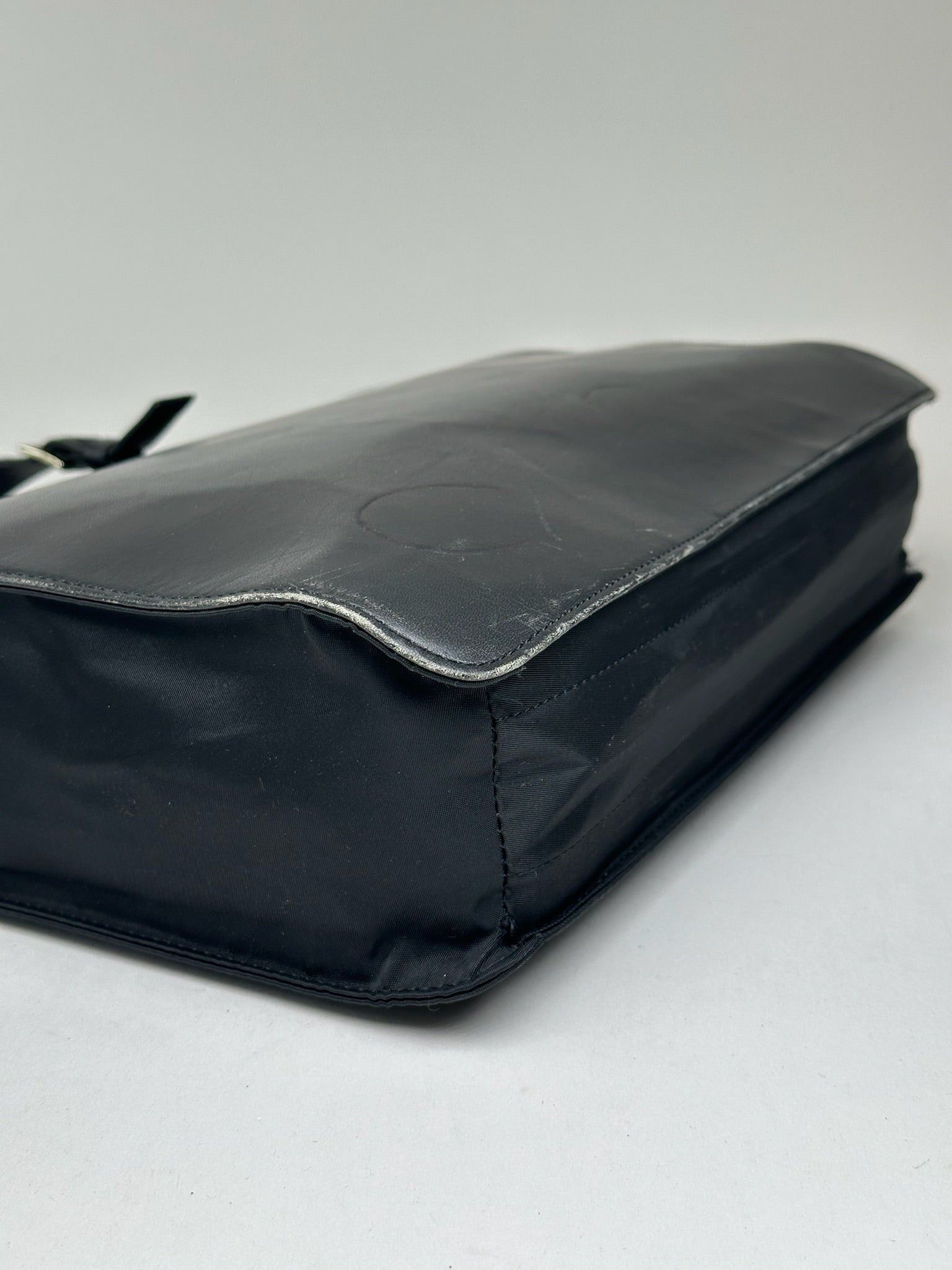 Yohji Yamamoto Vintage Leather Handbag black Size ONE SIZE - 8 Thumbnail