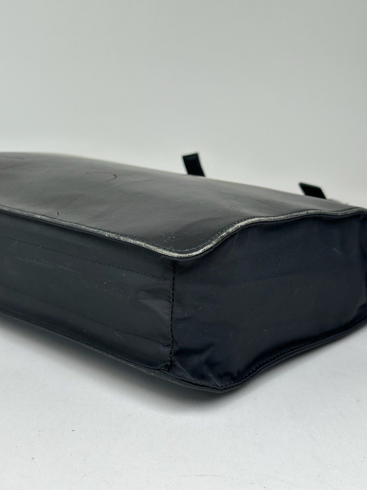 Yohji Yamamoto Vintage Leather Handbag black Size ONE SIZE - 9 Thumbnail