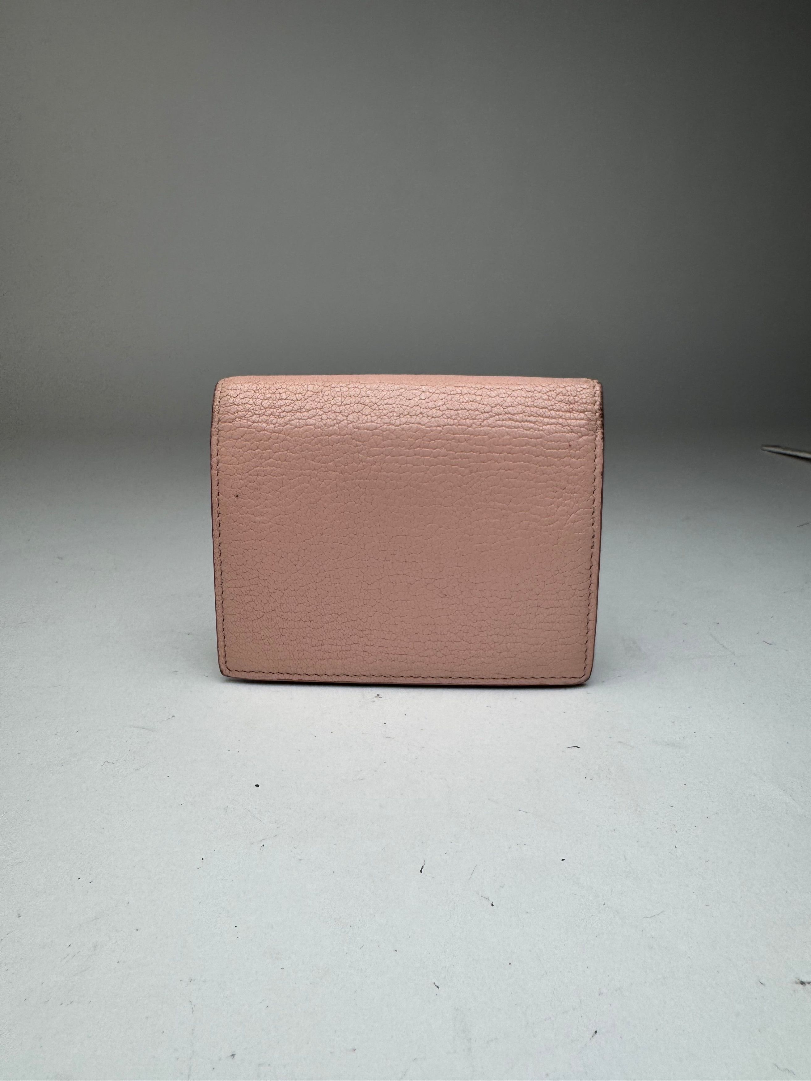 Miu Miu Vintage Leather wallet pink Size ONE SIZE - 2 Thumbnail