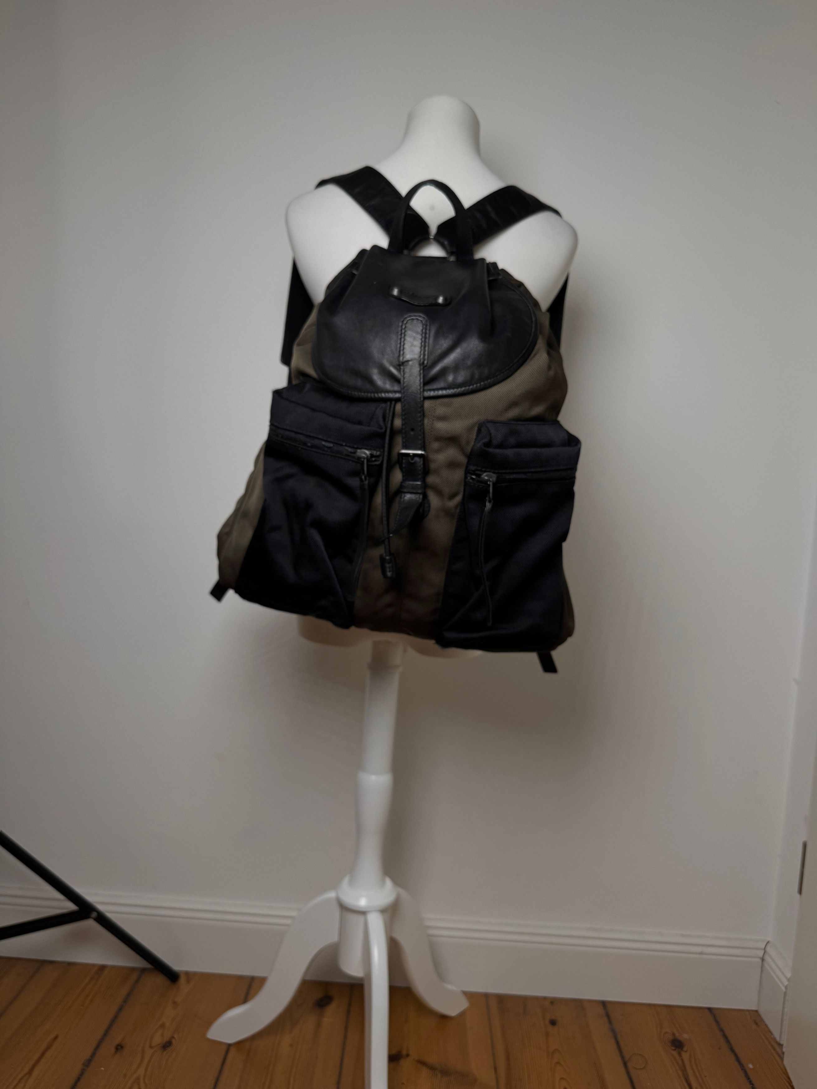 Balenciaga Vintage City Bag Backpack black kaki Size ONE SIZE - 6 Thumbnail