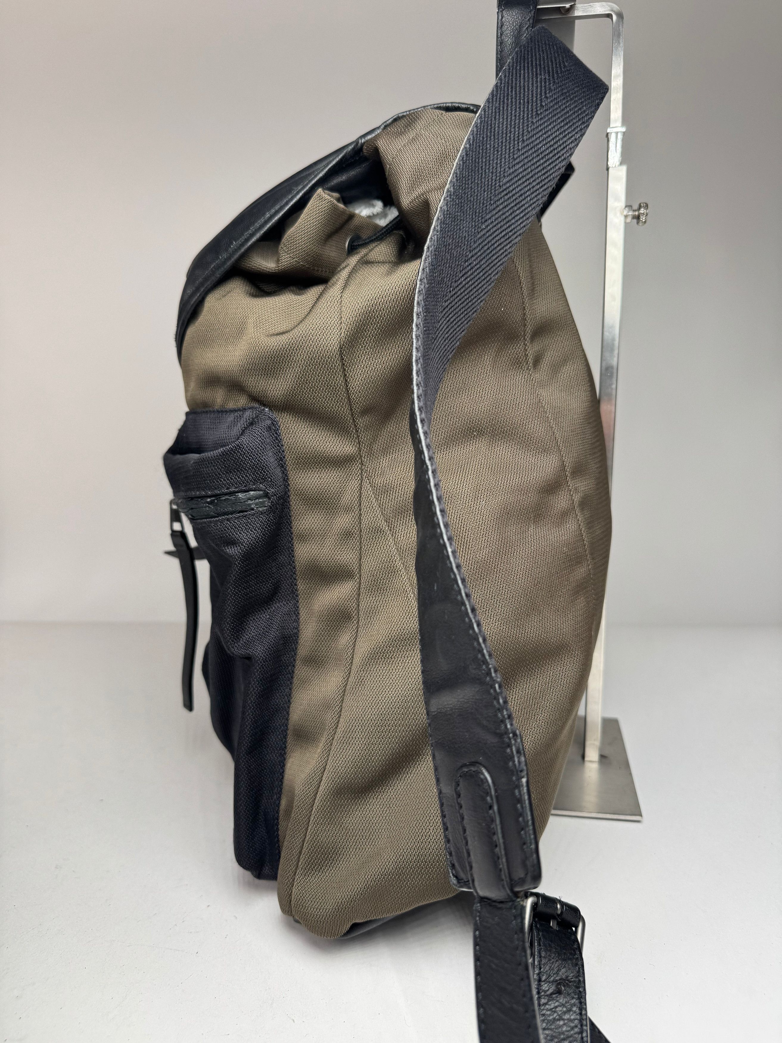 Balenciaga Vintage City Bag Backpack black kaki Size ONE SIZE - 11 Thumbnail