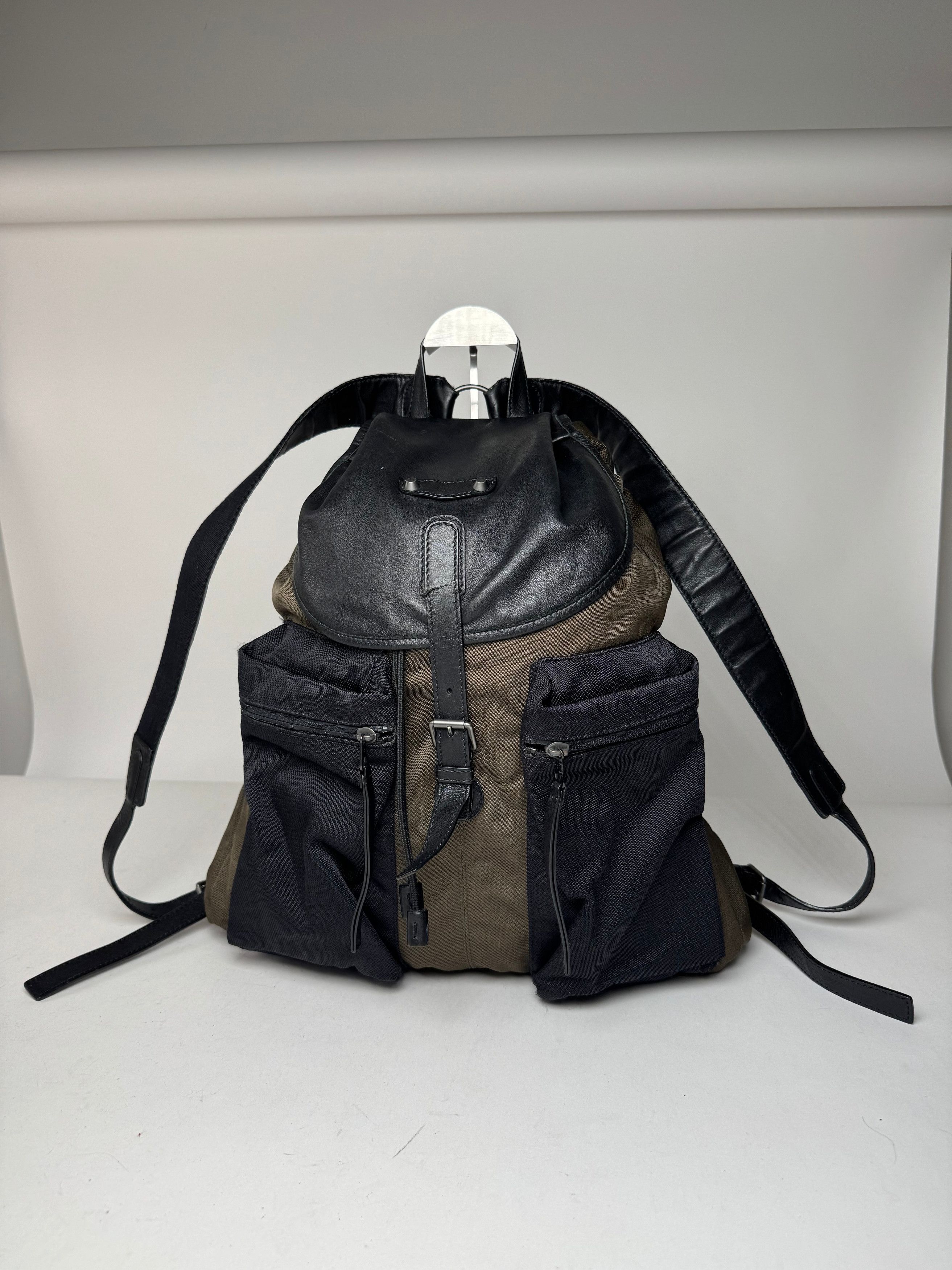 Balenciaga Vintage City Bag Backpack black kaki Size ONE SIZE - 13 Thumbnail
