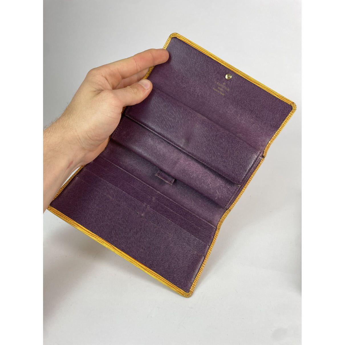 Louis Vuitton Louise Yellow Leather Wallet Size ONE SIZE - 5 Thumbnail
