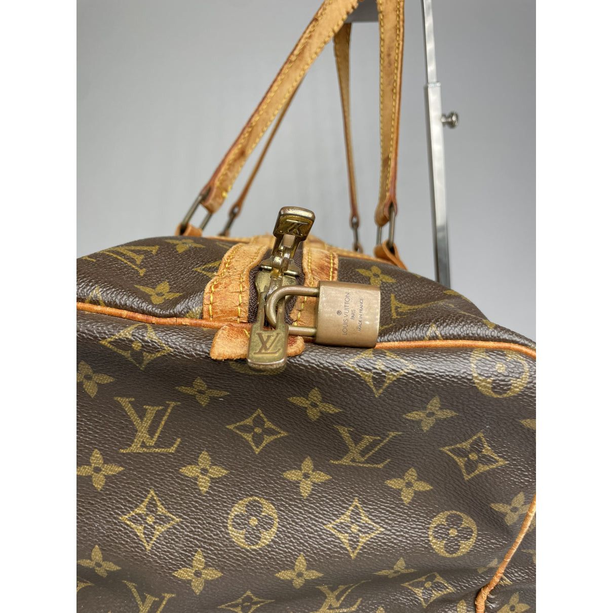 Louis Vuitton Keepall Brown Leather Bag Size ONE SIZE - 5 Thumbnail