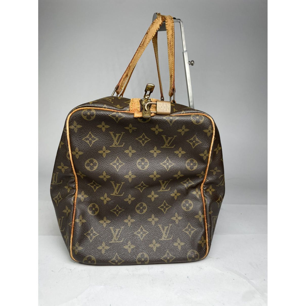 Louis Vuitton Keepall Brown Leather Bag Size ONE SIZE - 4 Thumbnail