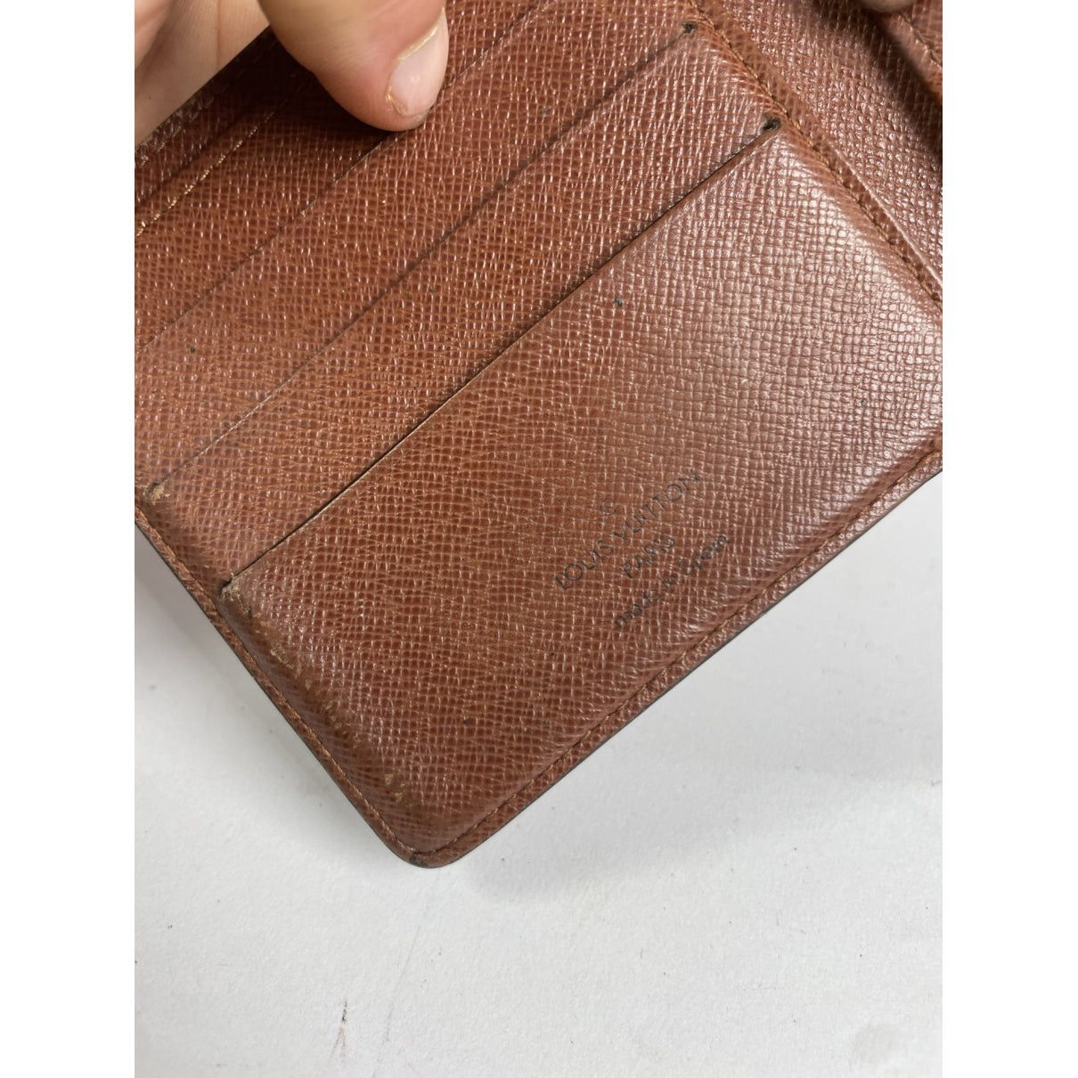 Louis Vuitton Ikat Brown Leather Purse Size ONE SIZE - 5 Thumbnail