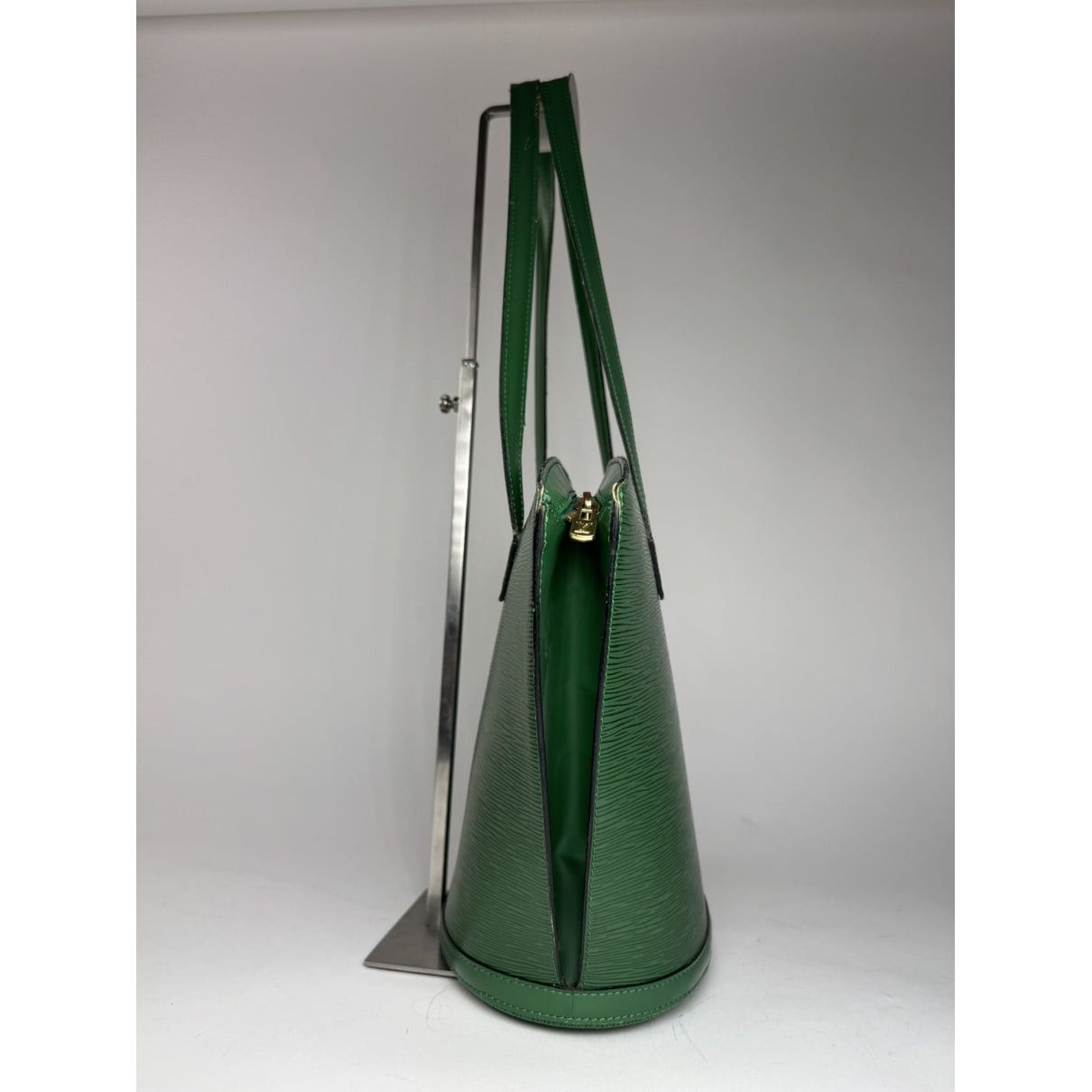 Louis Vuitton Saint Jacques Green Leather Handbag Size ONE SIZE - 3 Thumbnail