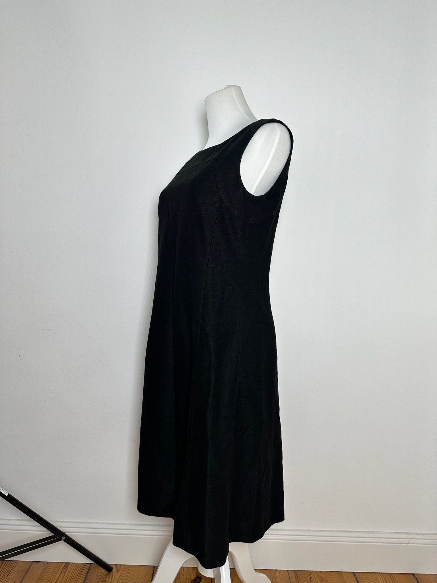 Courreges Vintage Dress black Size M / US 6-8 / IT 42-44 - 3 Thumbnail