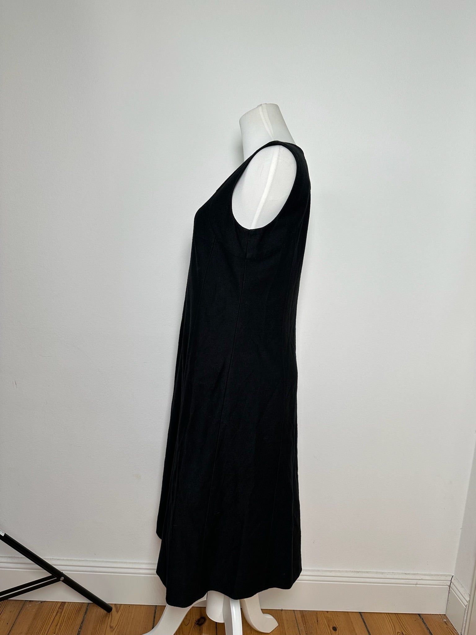 Courreges Vintage Dress black Size M / US 6-8 / IT 42-44 - 7 Thumbnail