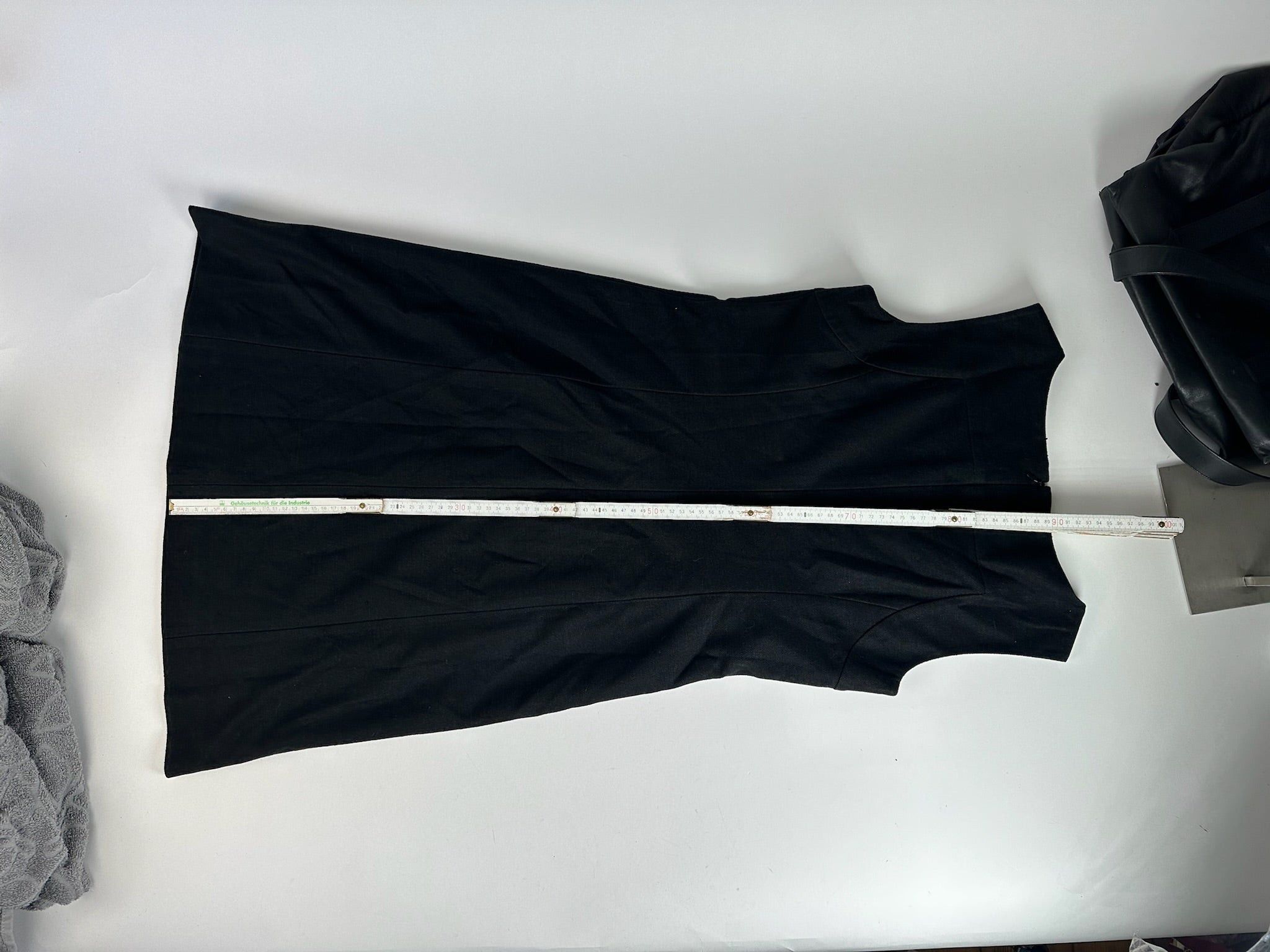 Courreges Vintage Dress black Size M / US 6-8 / IT 42-44 - 8 Thumbnail