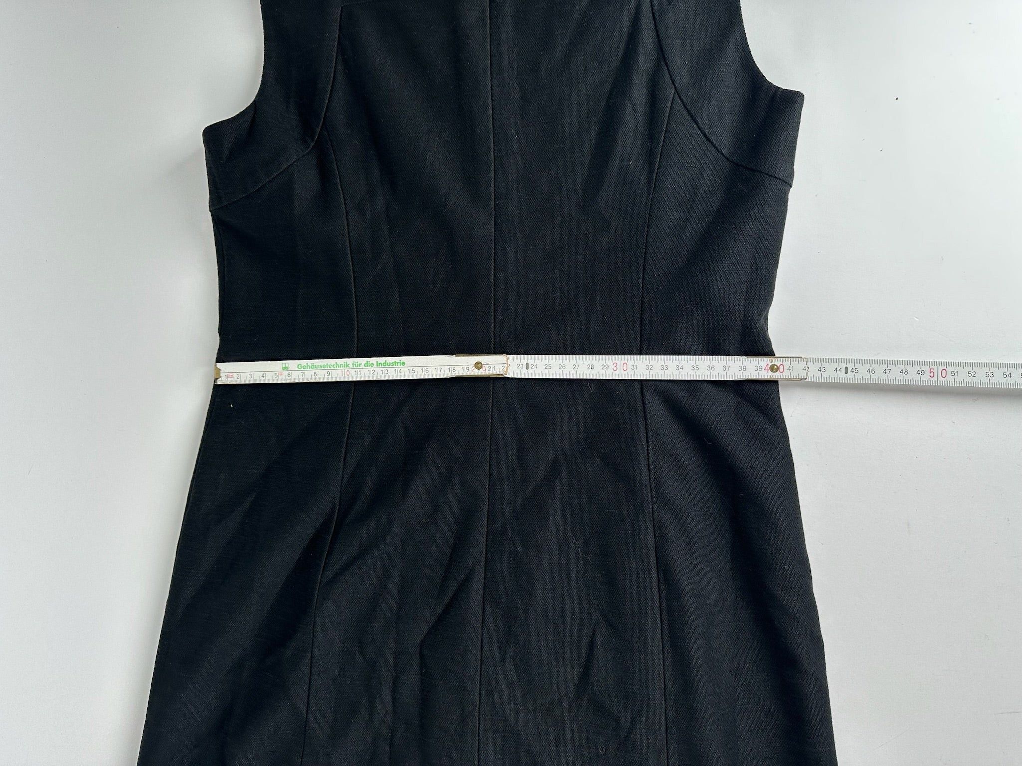 Courreges Vintage Dress black Size M / US 6-8 / IT 42-44 - 9 Thumbnail