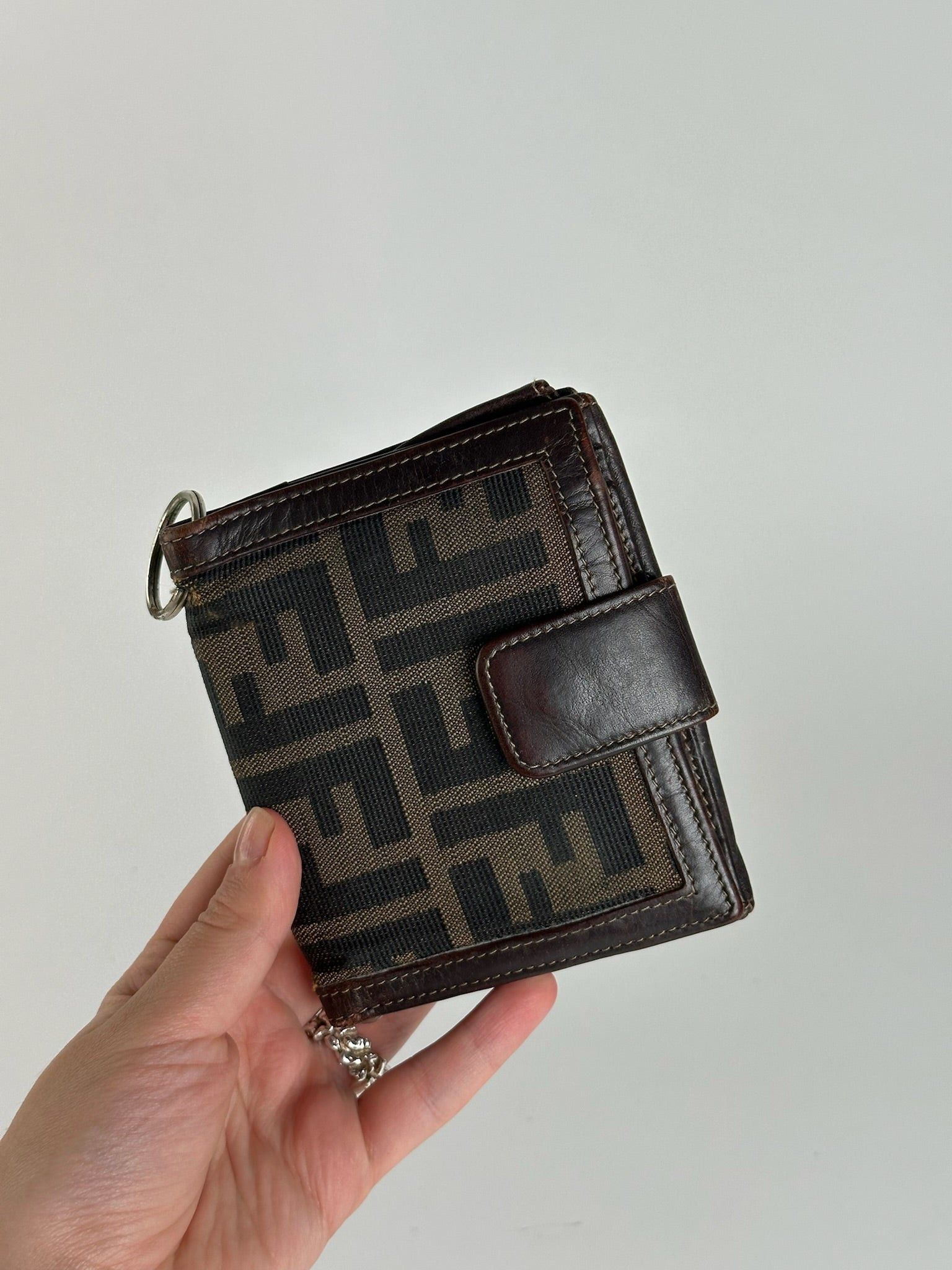 Fendi Vintage Roma Monogramm Wallet Brown Size ONE SIZE - 12 Thumbnail