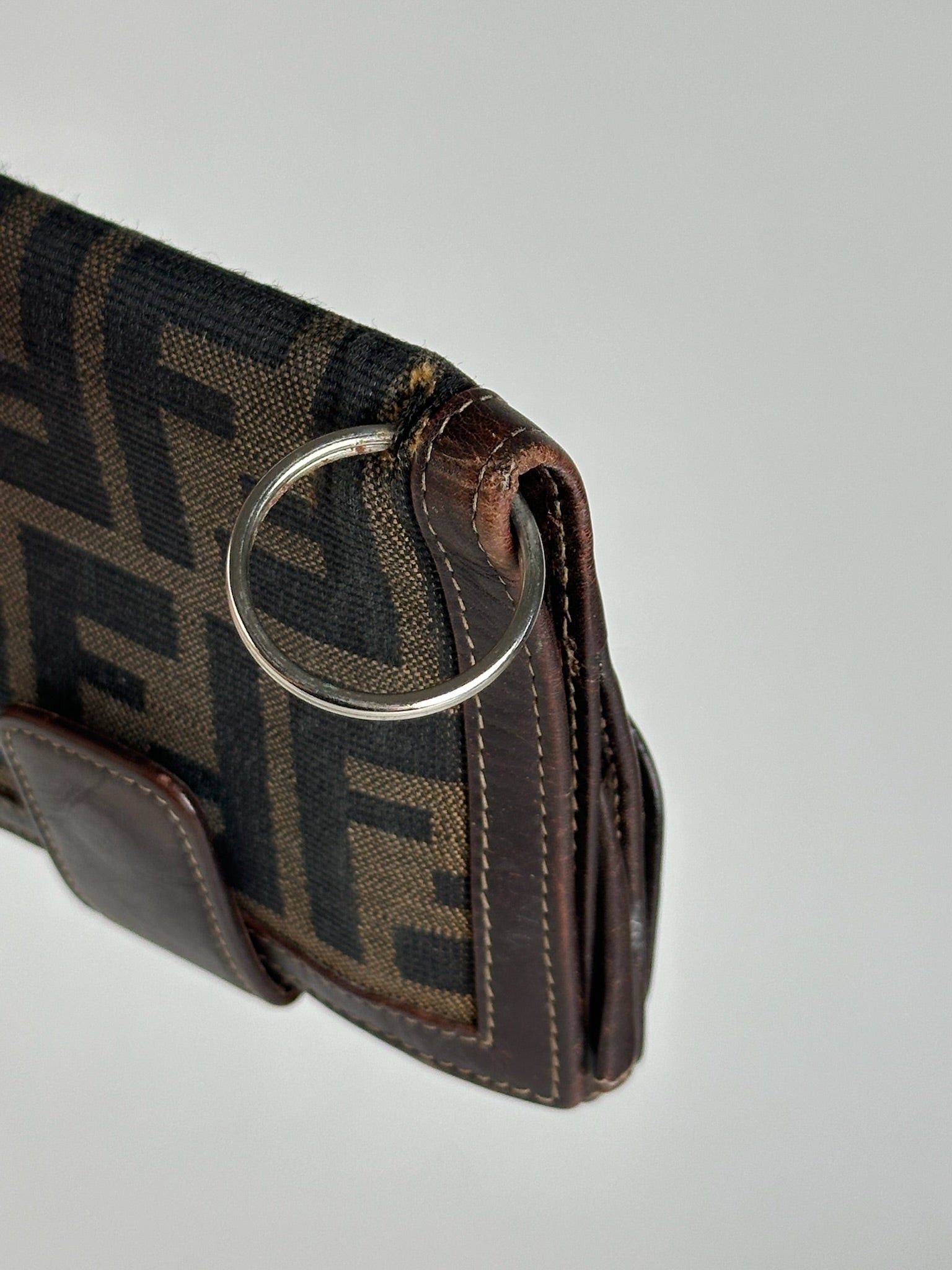 Fendi Vintage Roma Monogramm Wallet Brown Size ONE SIZE - 4 Thumbnail