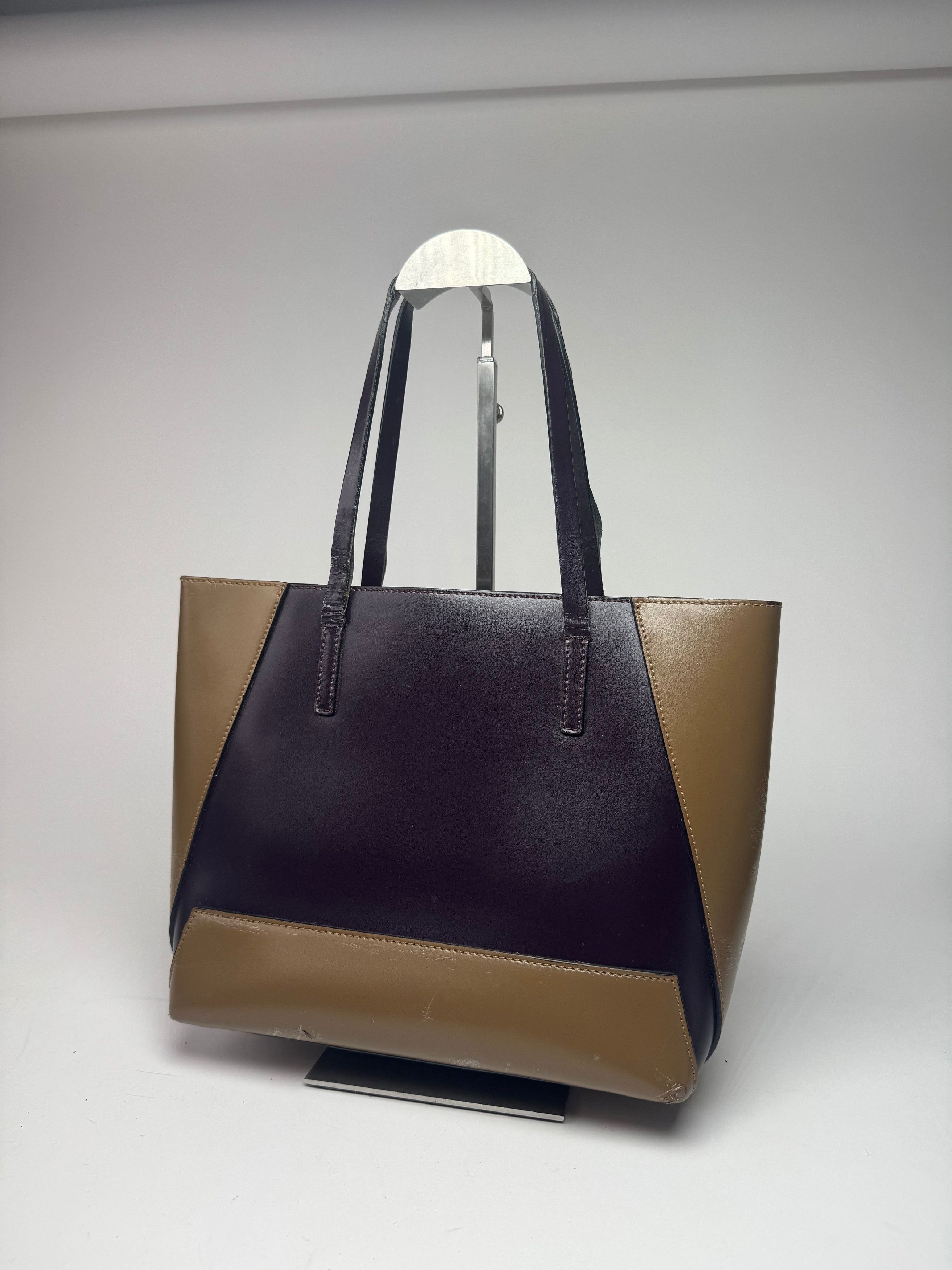 Marni Vintage Leather Bag purple khaki Size ONE SIZE - 10 Thumbnail