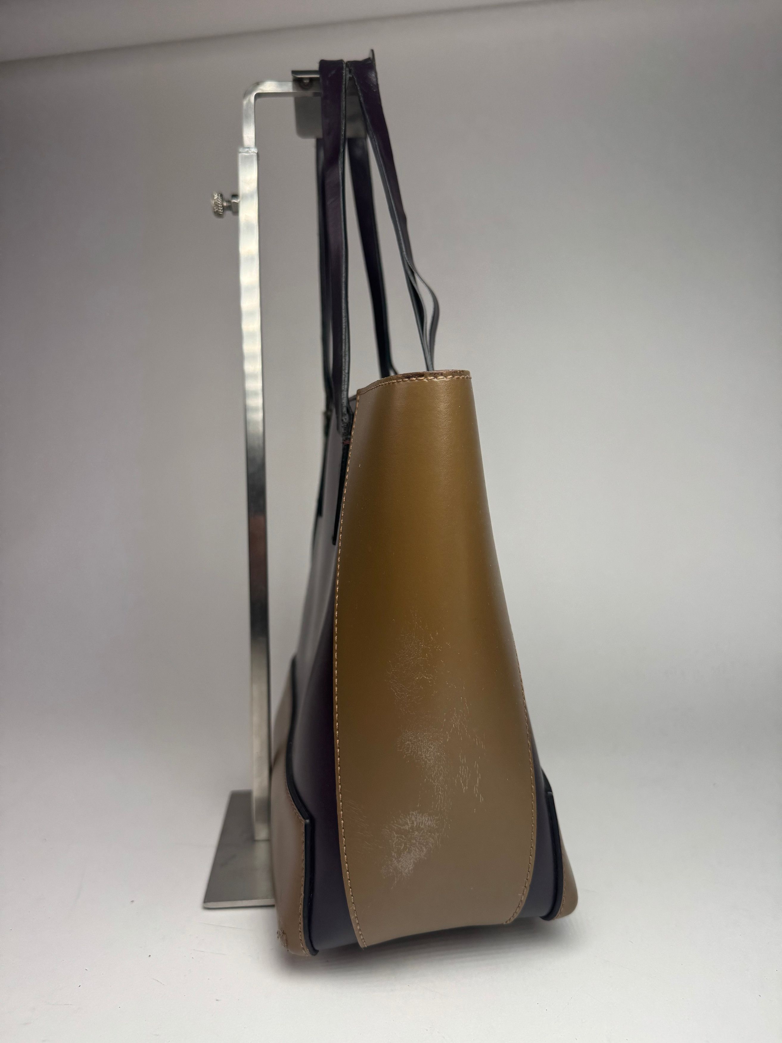 Marni Vintage Leather Bag purple khaki Size ONE SIZE - 12 Thumbnail
