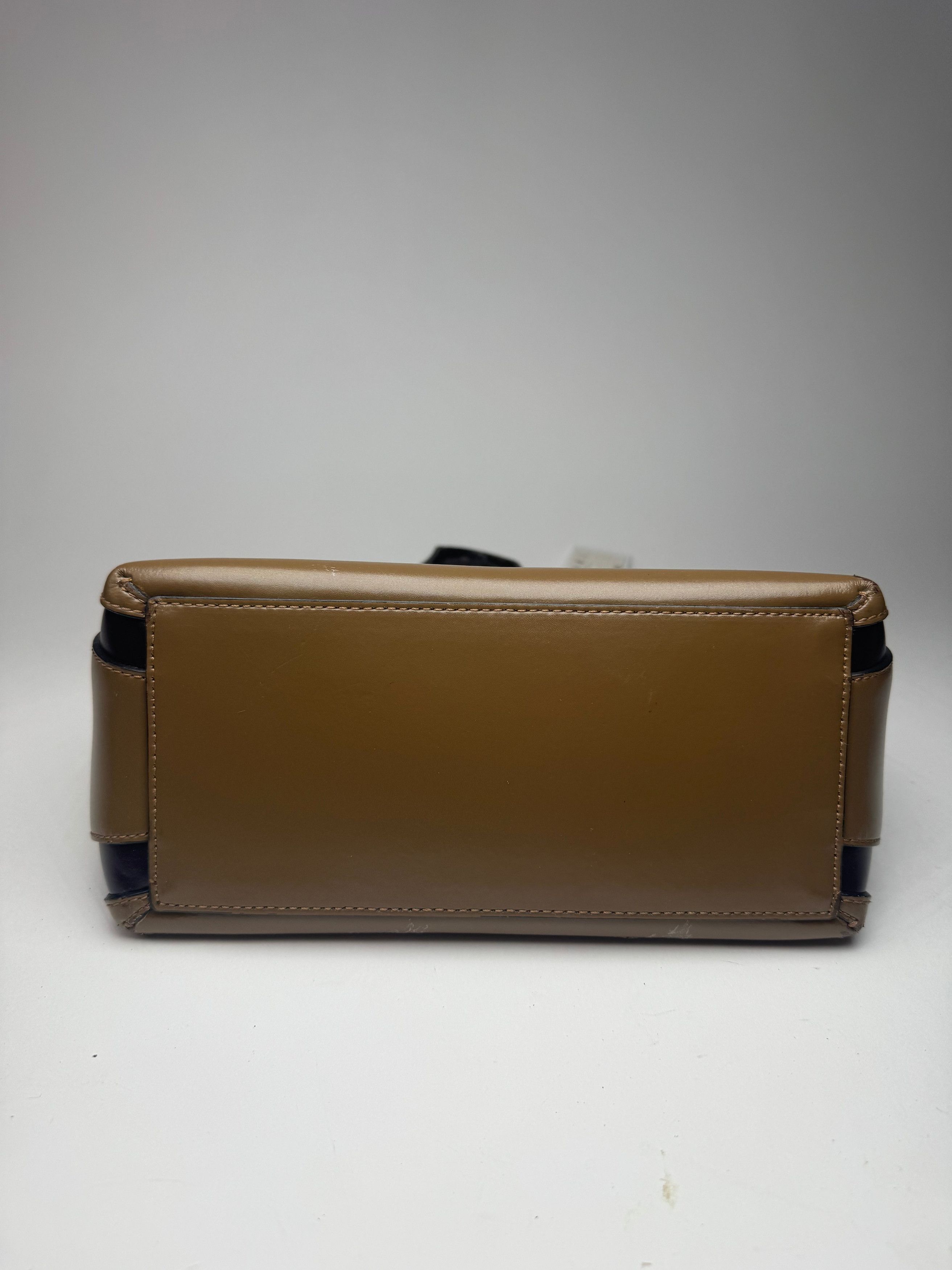 Marni Vintage Leather Bag purple khaki Size ONE SIZE - 7 Thumbnail