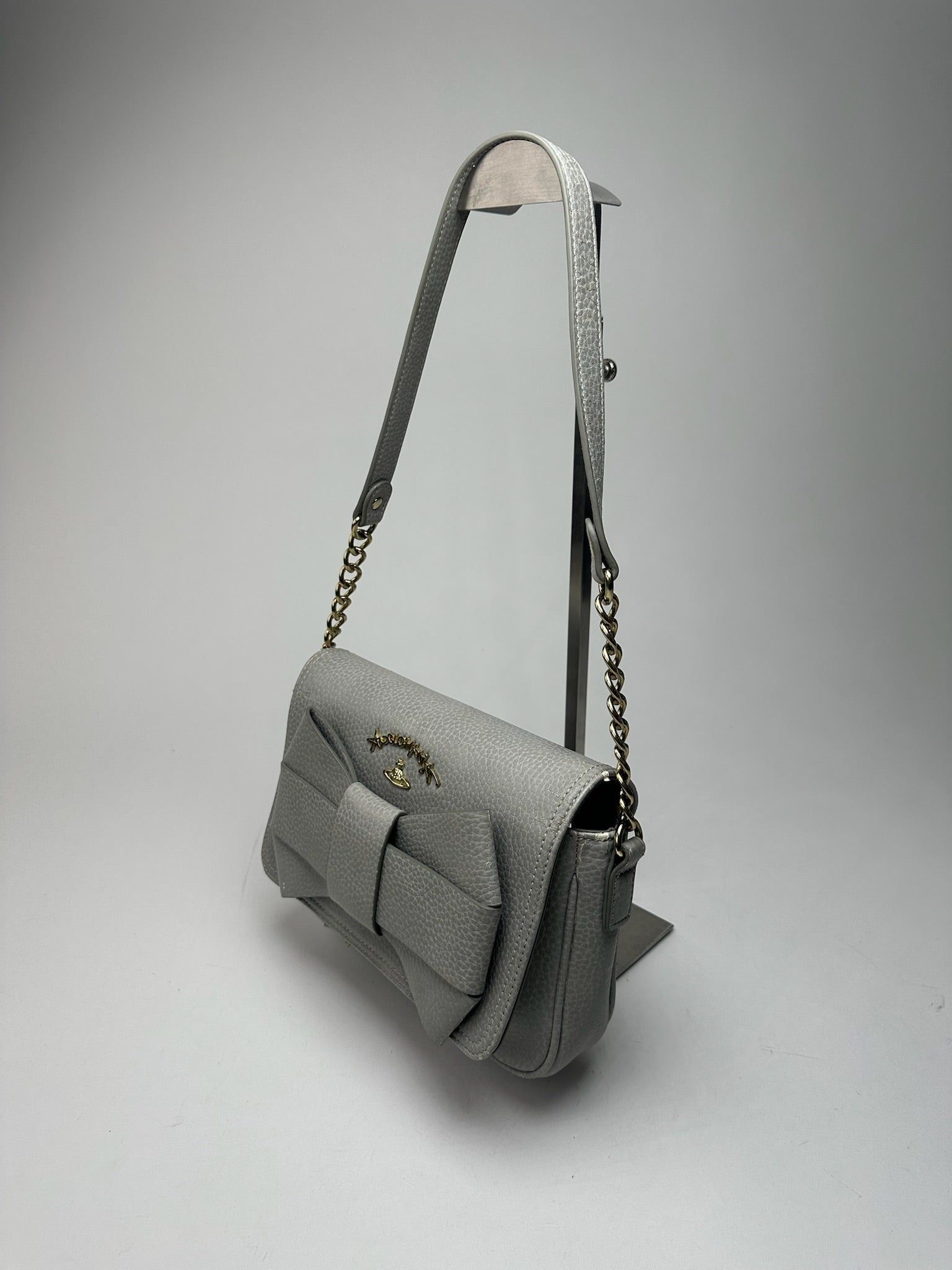 Vivienne Westwood Vintage Vegan Leather Bag Grey Size ONE SIZE - 3 Thumbnail