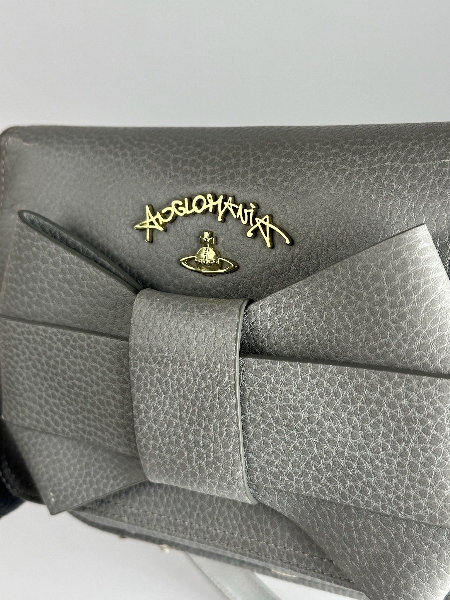 Vivienne Westwood Vintage Vegan Leather Bag Grey Size ONE SIZE - 9 Thumbnail