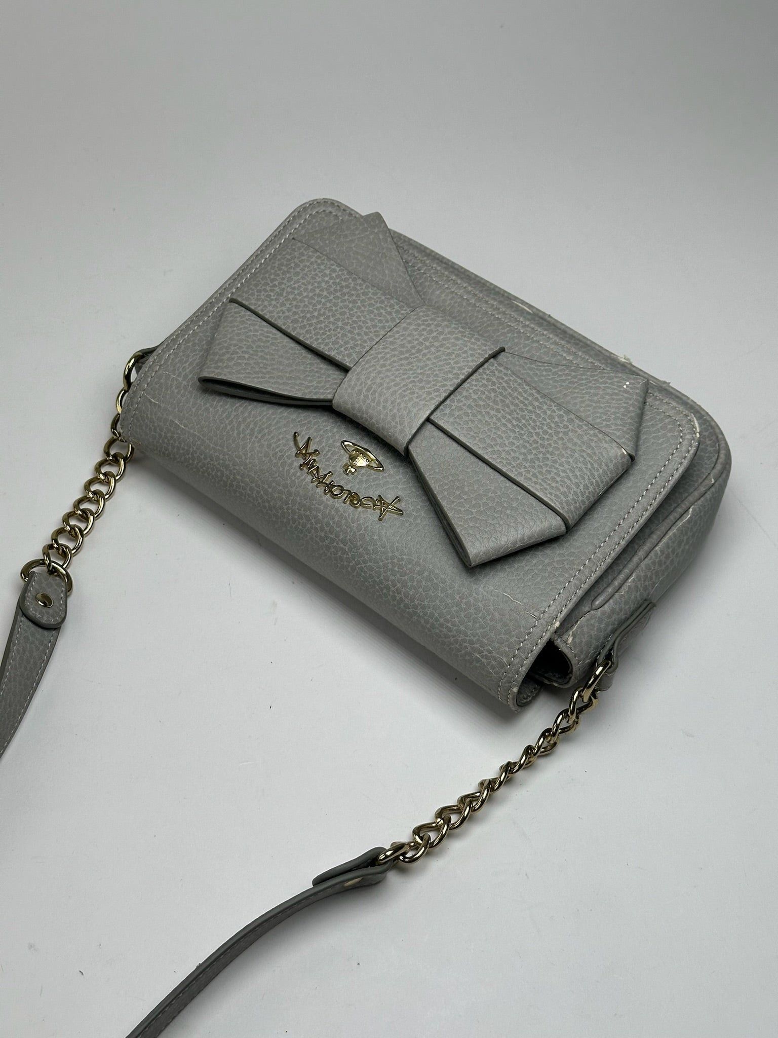 Vivienne Westwood Vintage Vegan Leather Bag Grey Size ONE SIZE - 12 Thumbnail
