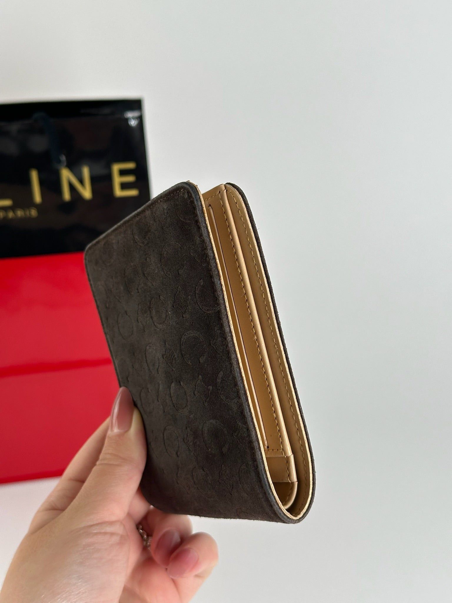 Celine Vintage Paris Leather Card Holder monogram Size ONE SIZE - 8 Thumbnail