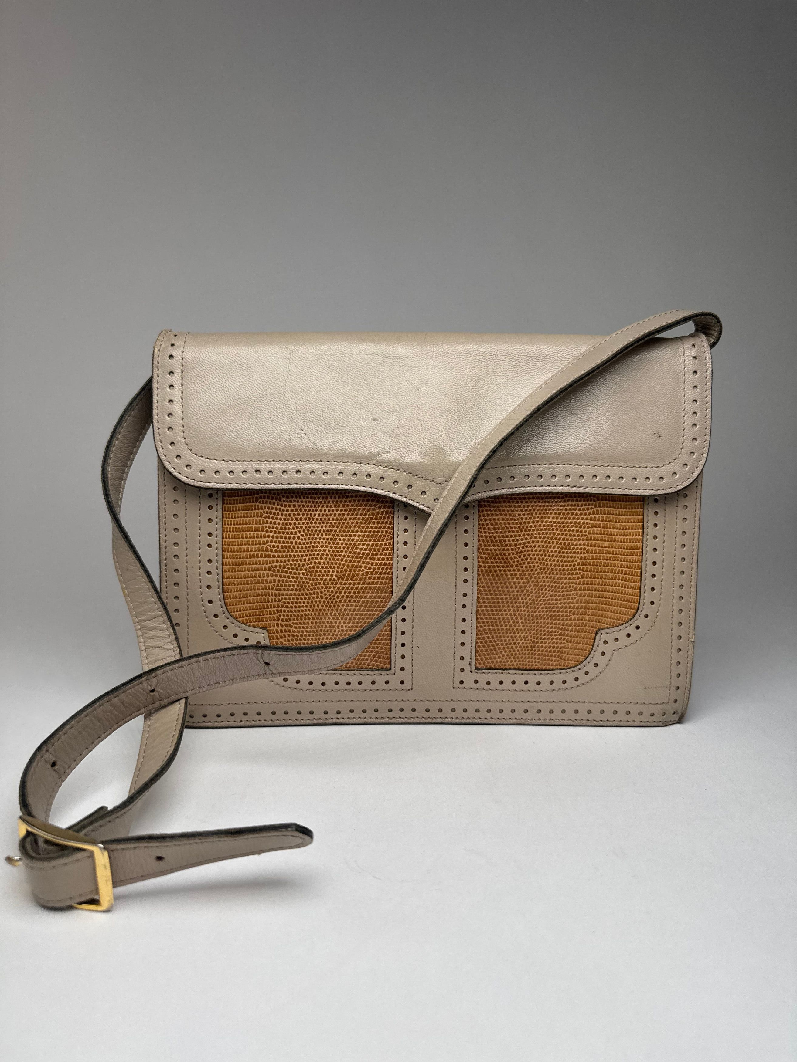 Other Vintage Yves Saint Laurent 2 Way Leather Bag Y-Satchel Size ONE SIZE - 15 Thumbnail
