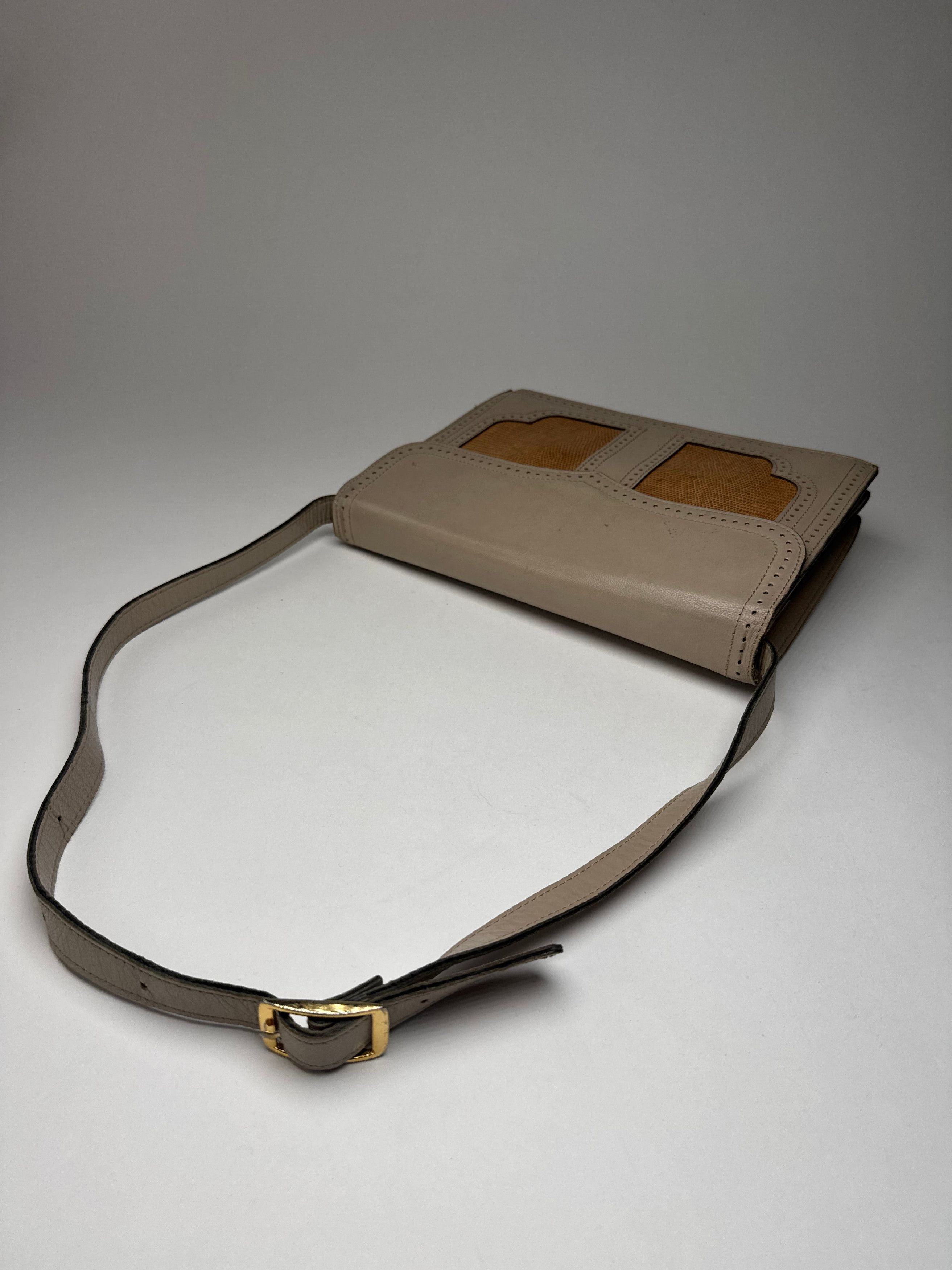 Other Vintage Yves Saint Laurent 2 Way Leather Bag Y-Satchel Size ONE SIZE - 9 Thumbnail