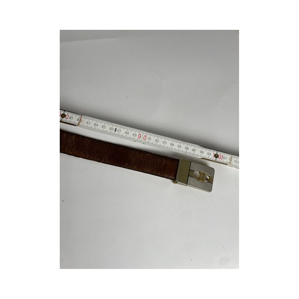 Cartier Brown Leather Belt Size ONE SIZE - 4 Thumbnail
