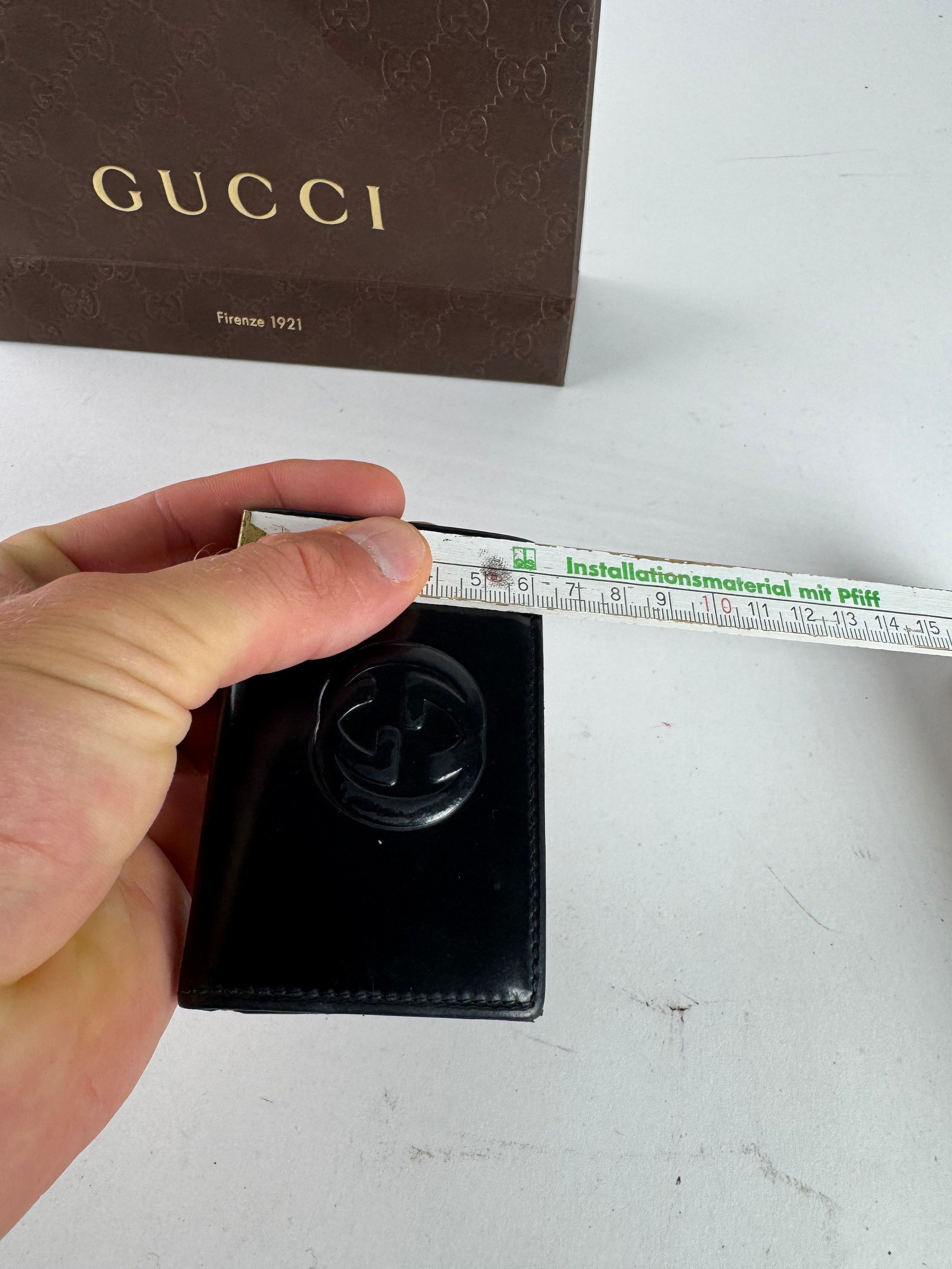 Gucci Vintage GG patent leather Key Holder black Size ONE SIZE - 11 Thumbnail