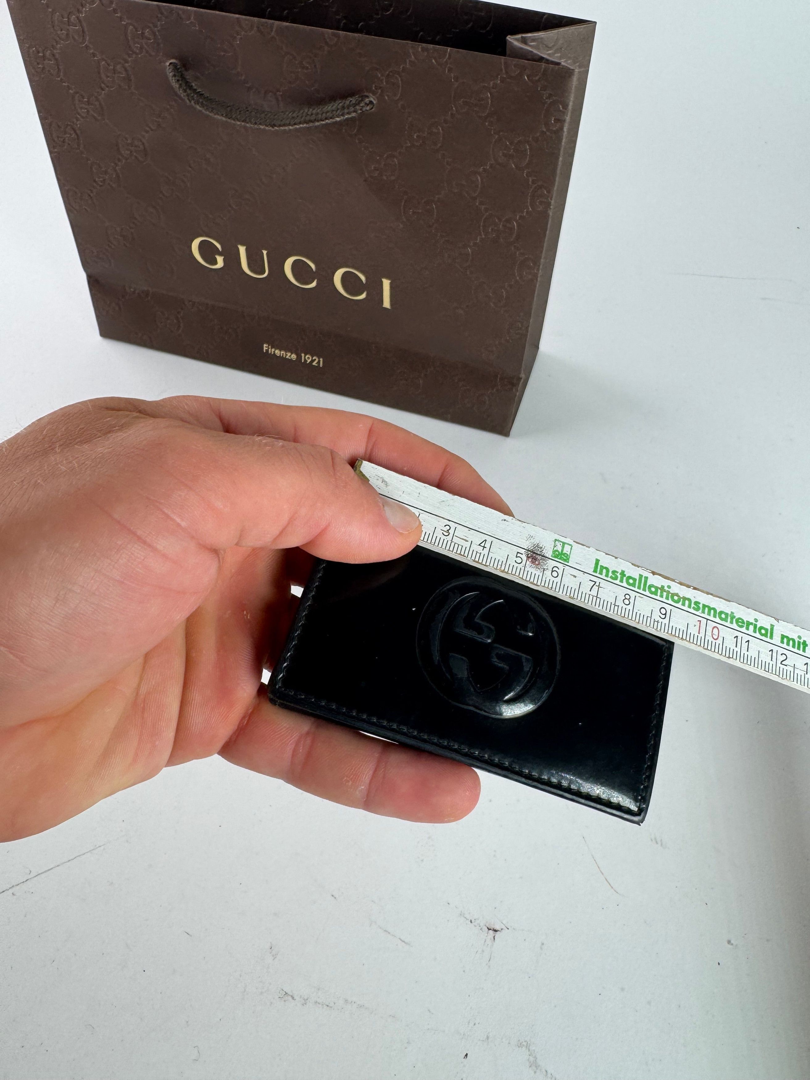 Gucci Vintage GG patent leather Key Holder black Size ONE SIZE - 10 Thumbnail