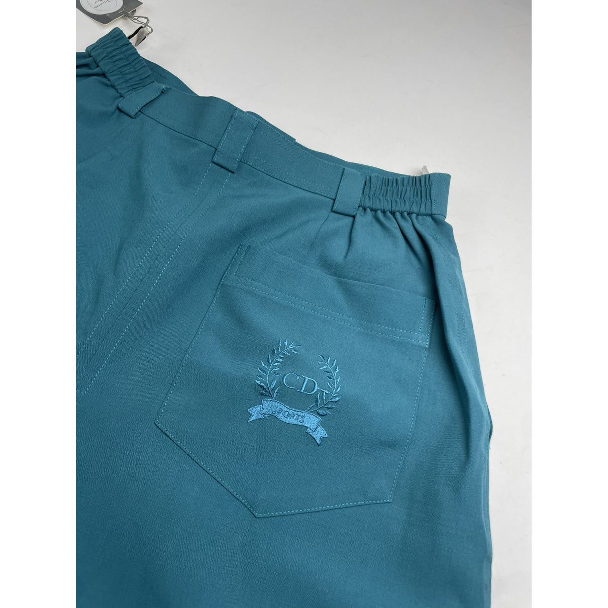 Dior Blue Cotton Short Size 30" / US 8 / IT 44 - 5 Thumbnail