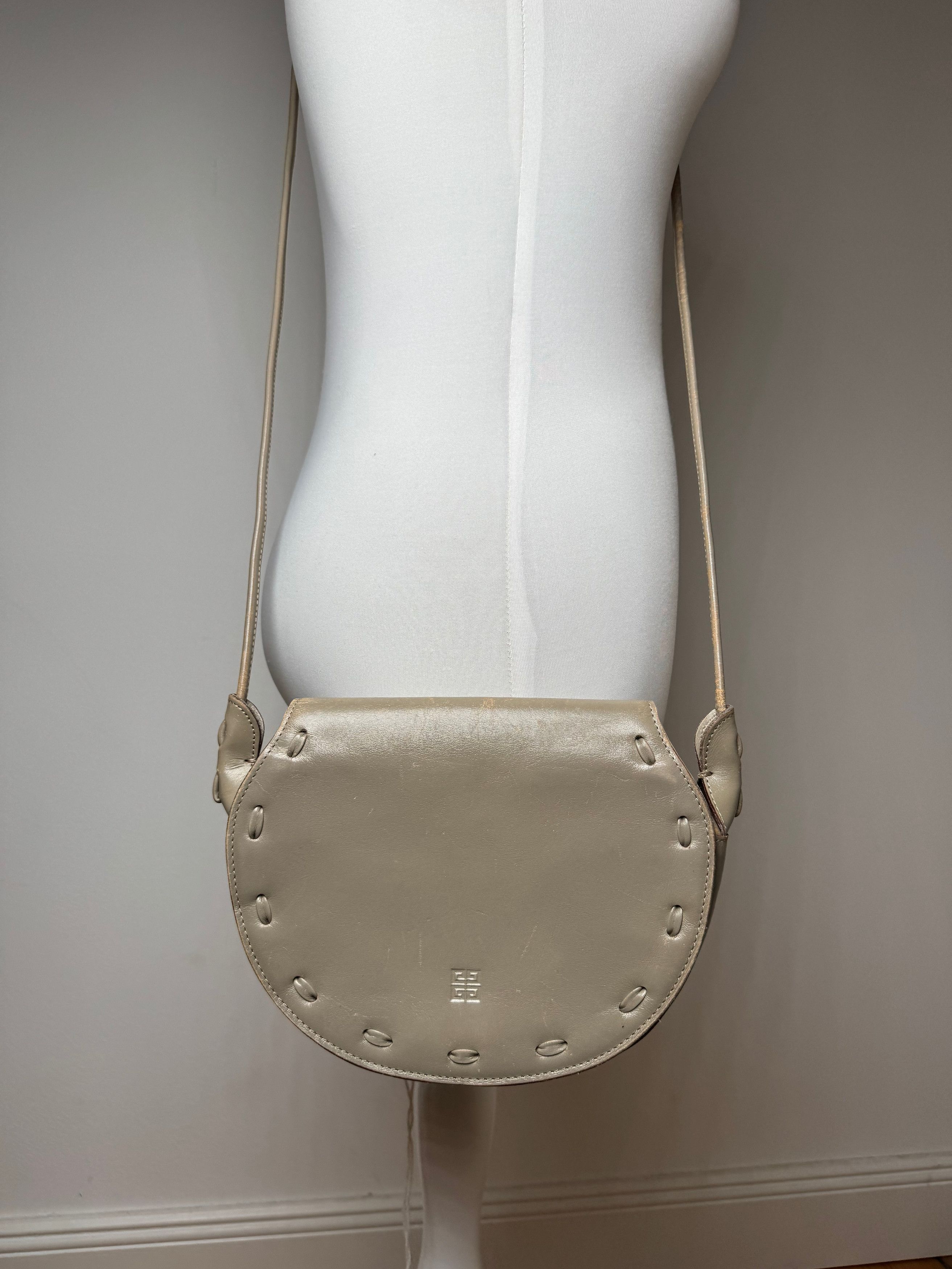 Givenchy Vintage 4G leather bag grey Size ONE SIZE - 3 Thumbnail