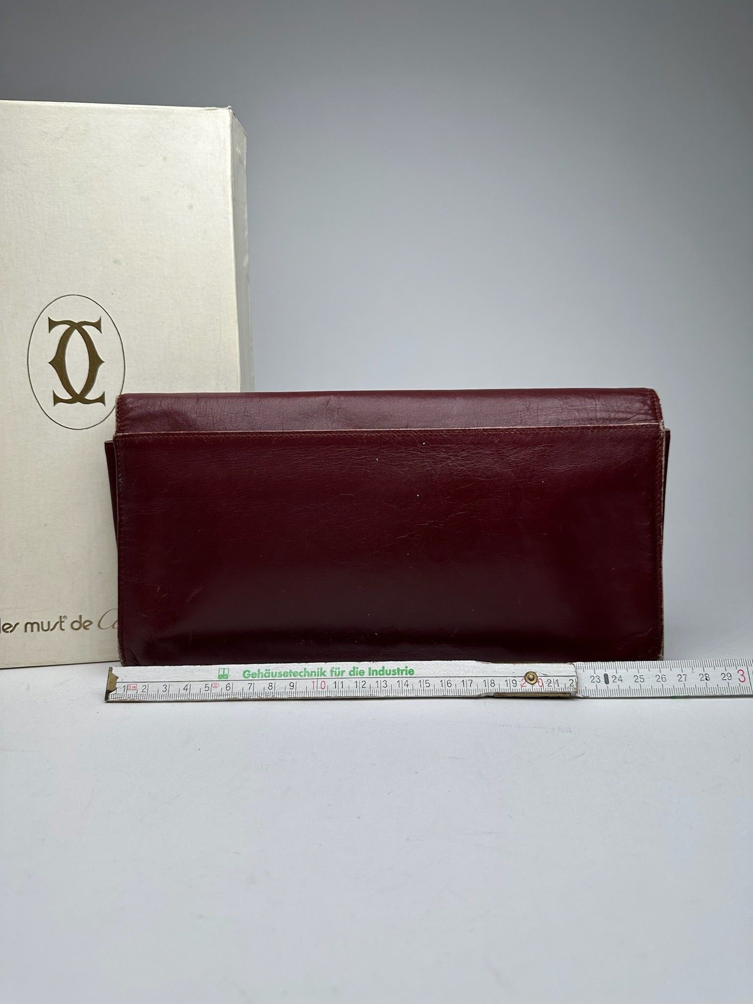 Cartier Vintage leather clutch burgundy Size ONE SIZE - 7 Thumbnail