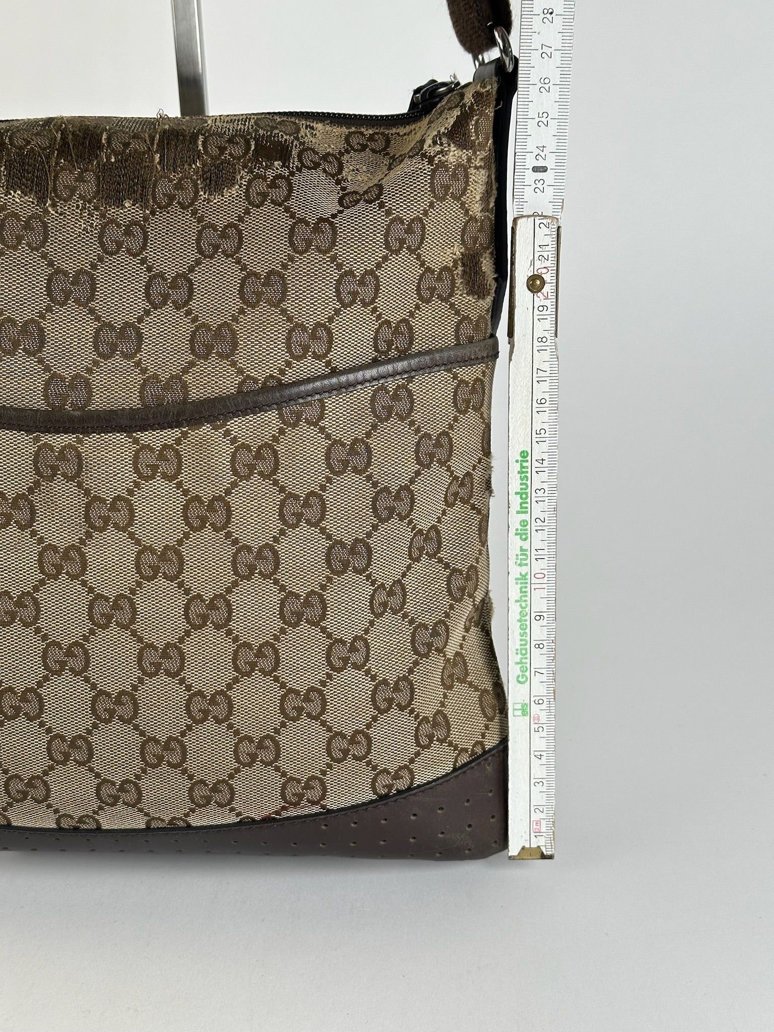 Gucci Vintage Monogram Bag Beige Brown Size ONE SIZE - 15 Thumbnail