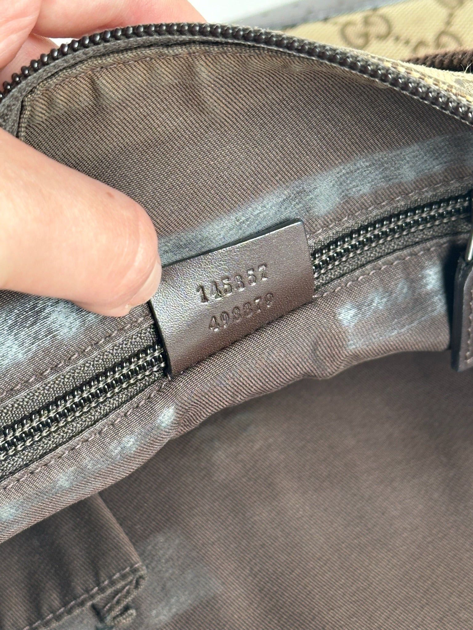 Gucci Vintage Monogram Bag Beige Brown Size ONE SIZE - 10 Thumbnail