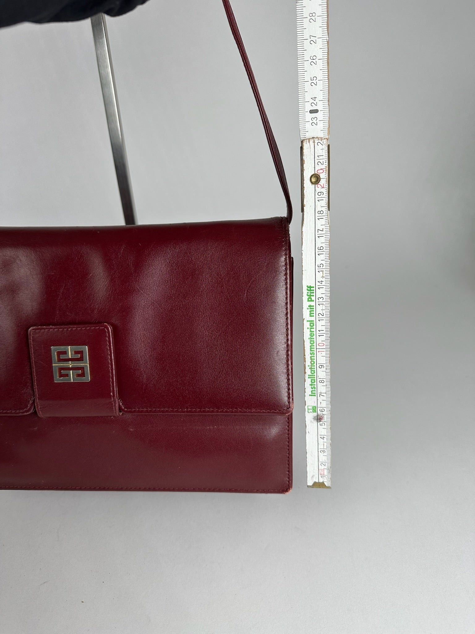 Givenchy Vintage 4G leather bag burgundy Size ONE SIZE - 8 Thumbnail