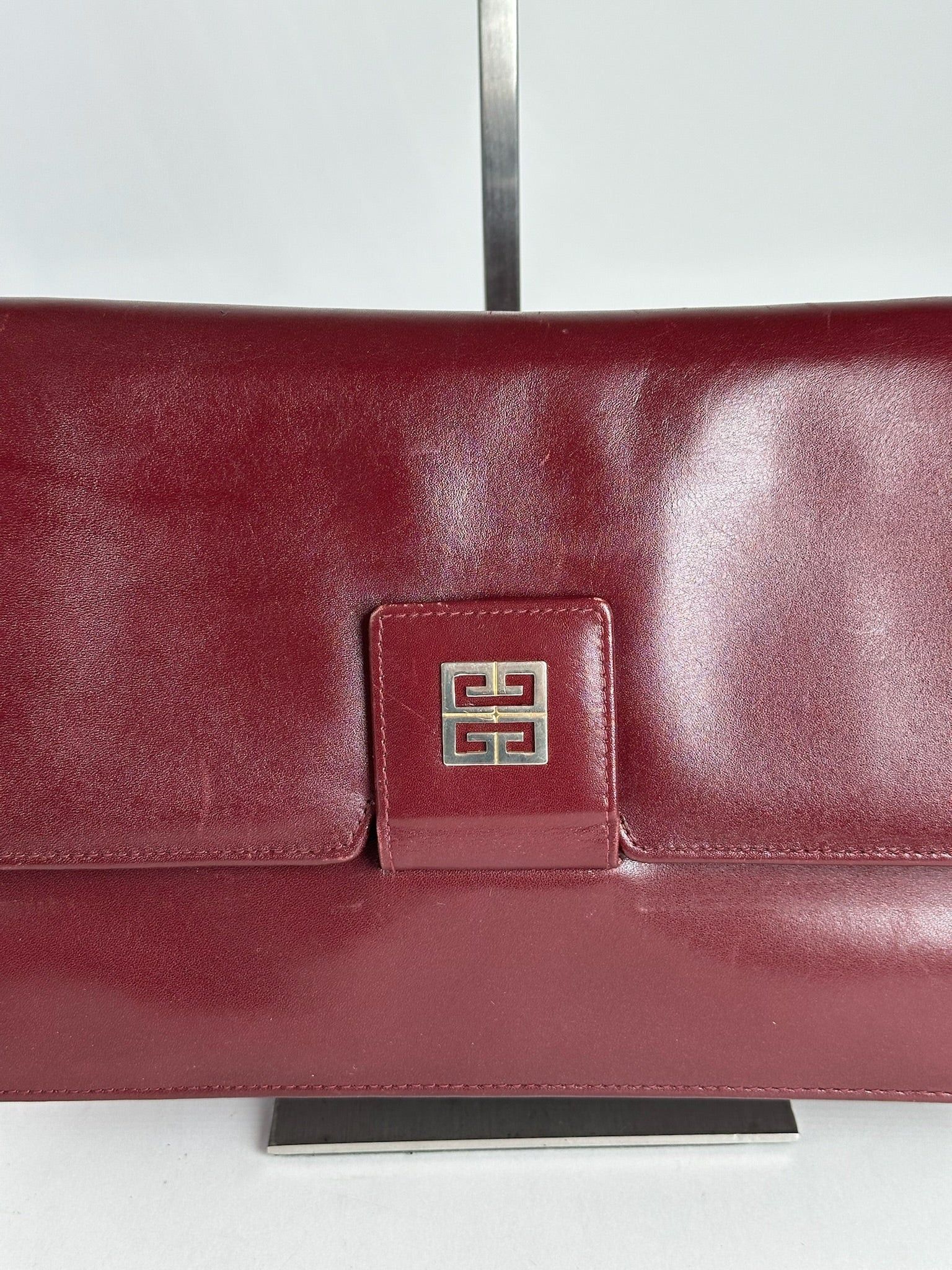 Givenchy Vintage 4G leather bag burgundy Size ONE SIZE - 11 Thumbnail