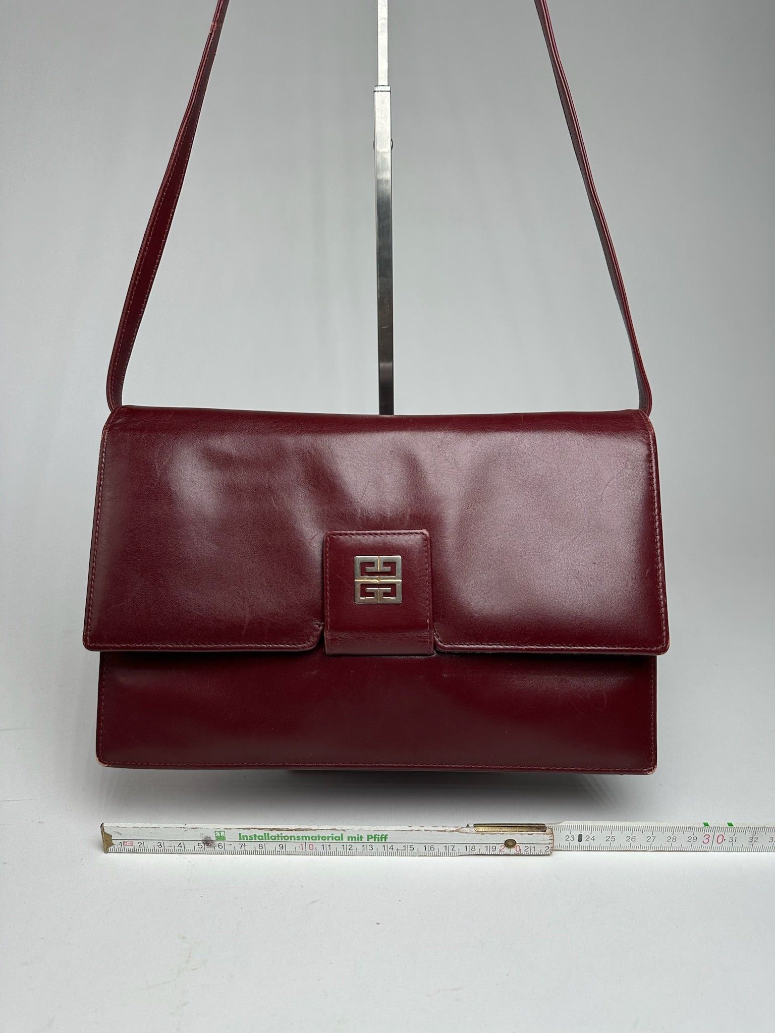 Givenchy Vintage 4G leather bag burgundy Size ONE SIZE - 9 Thumbnail