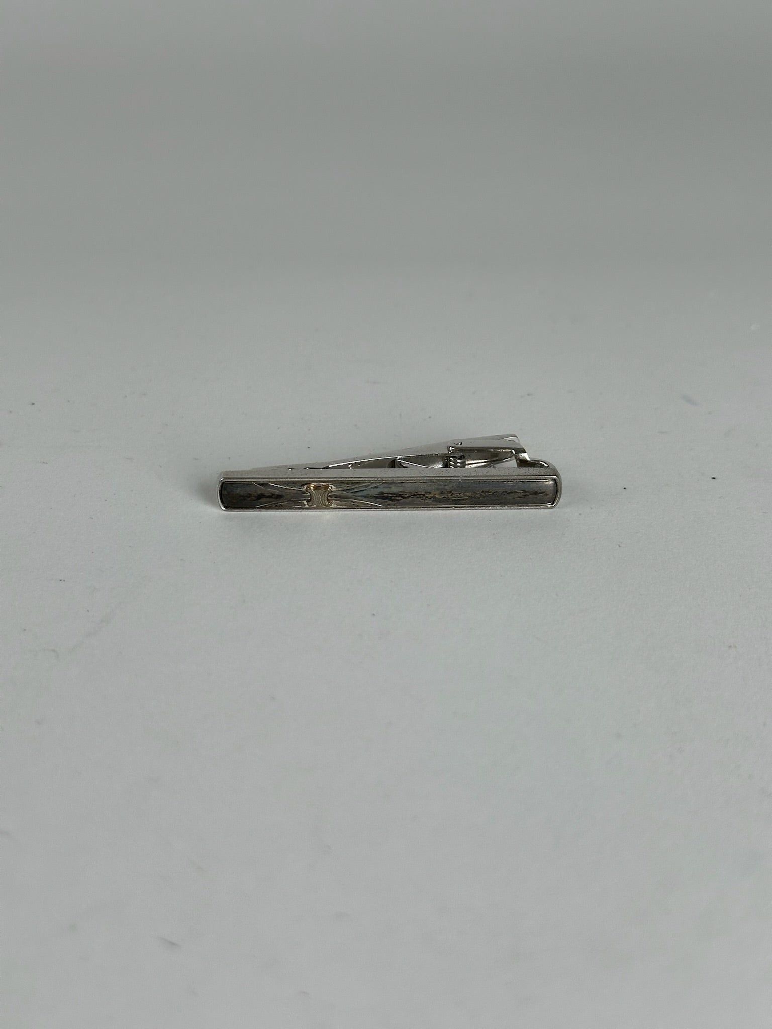 Celine Vintage Paris Tie/money Clamp Silver Size ONE SIZE - 10 Thumbnail