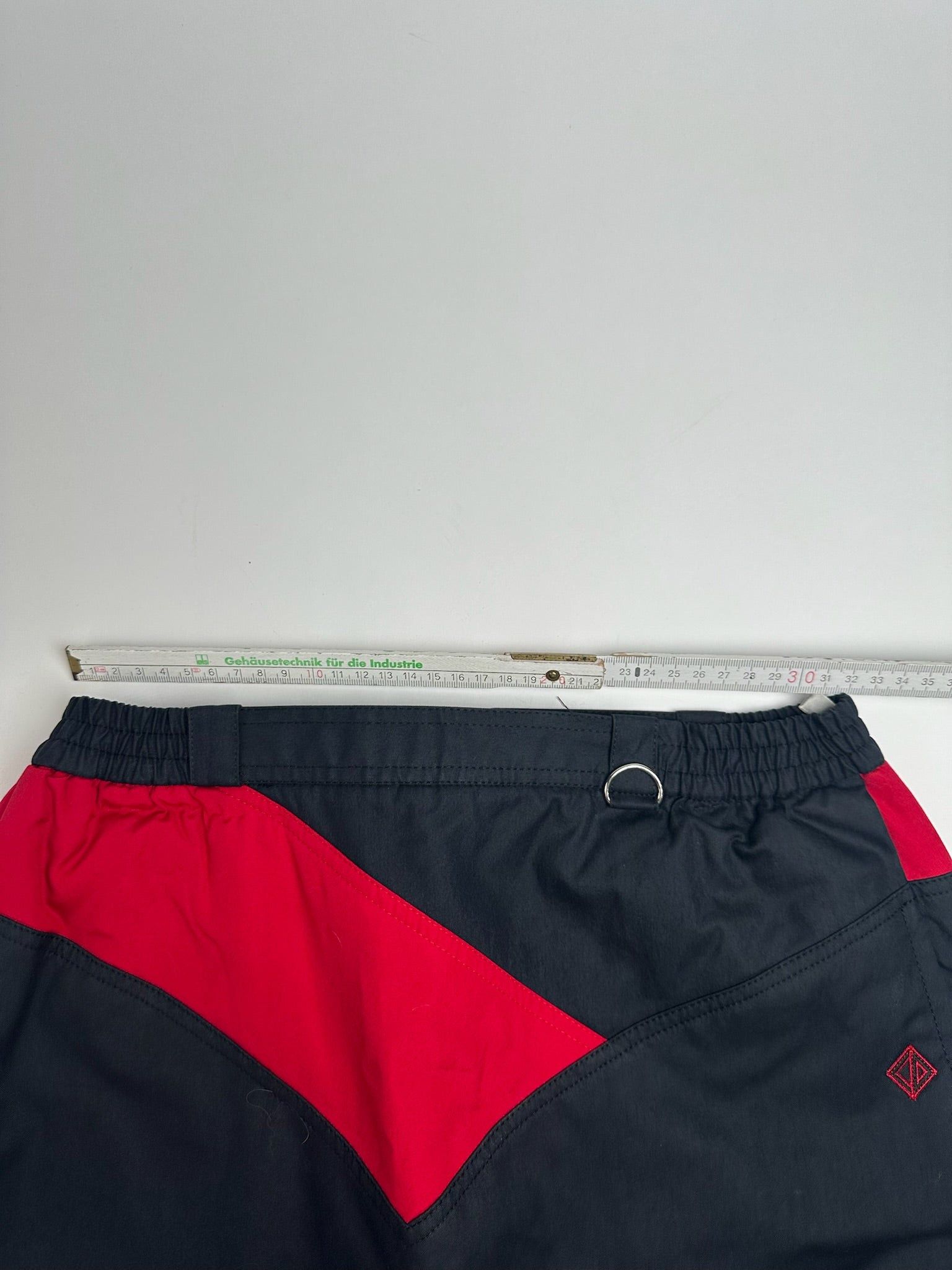 Dior Vintage skirt red navy Size 34" / US 12 / IT 48 - 3 Thumbnail