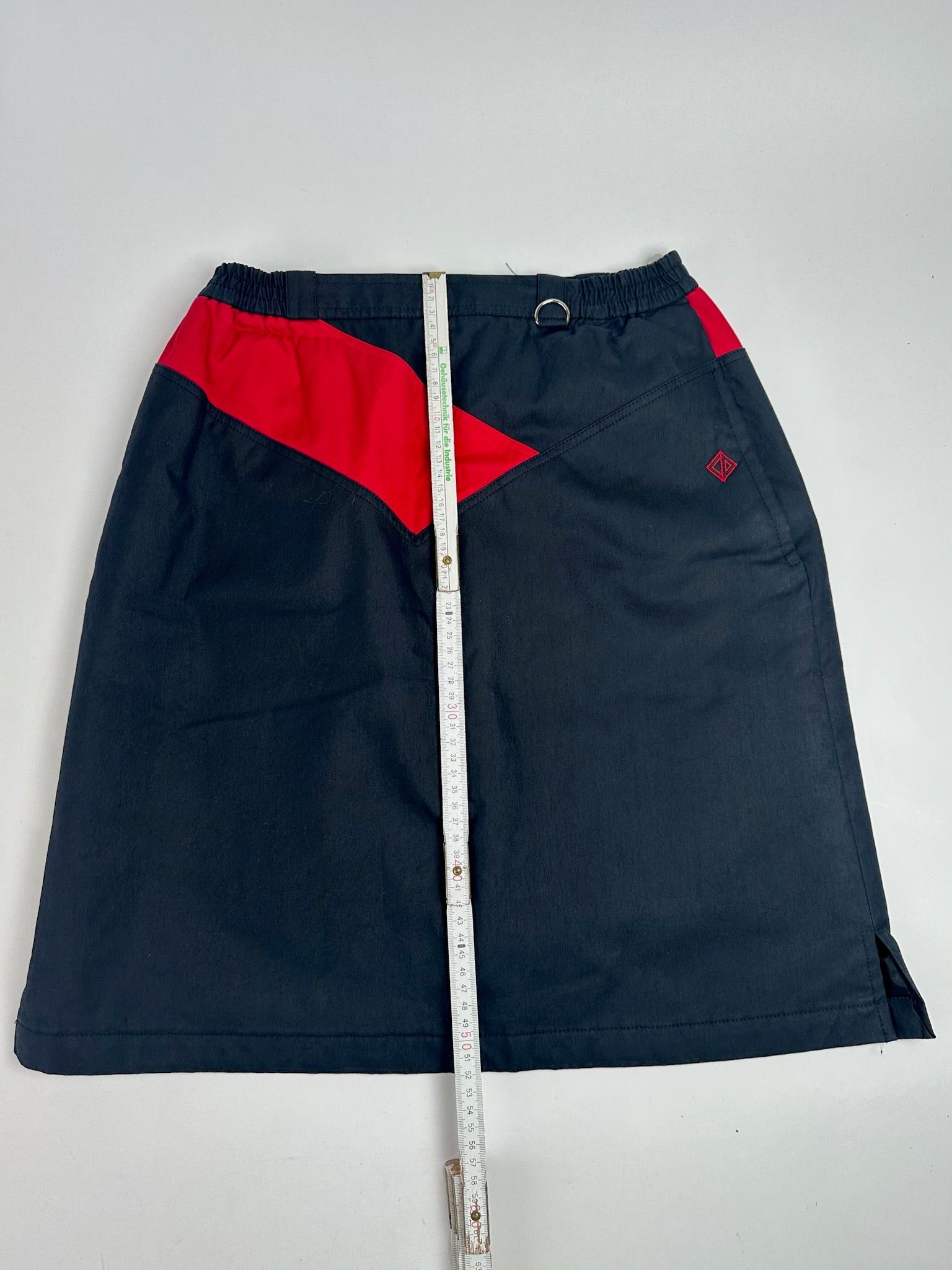 Dior Vintage skirt red navy Size 34" / US 12 / IT 48 - 2 Thumbnail