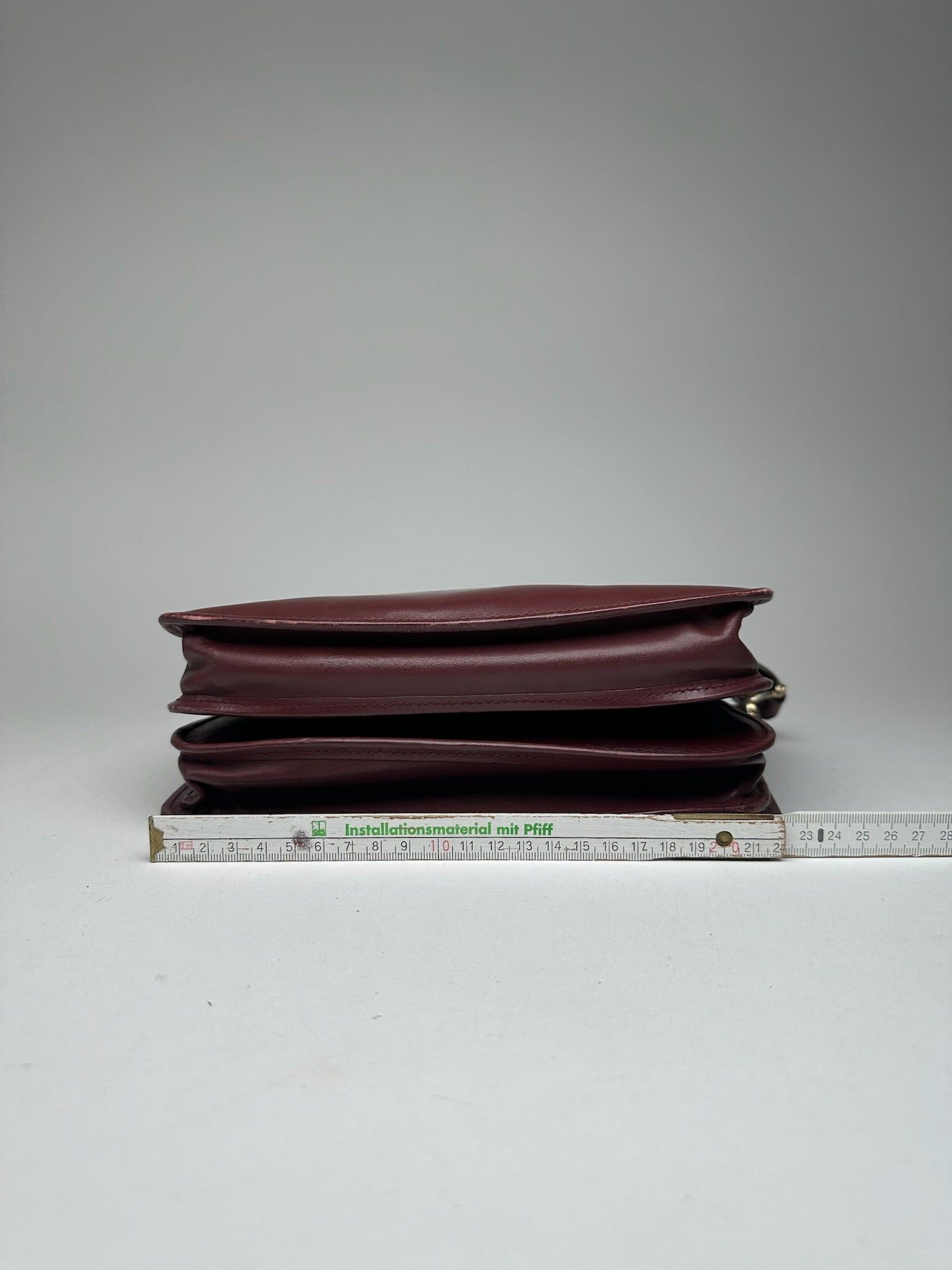 Cartier Vintage leather Shoulder bag burgundy Size ONE SIZE - 13 Thumbnail