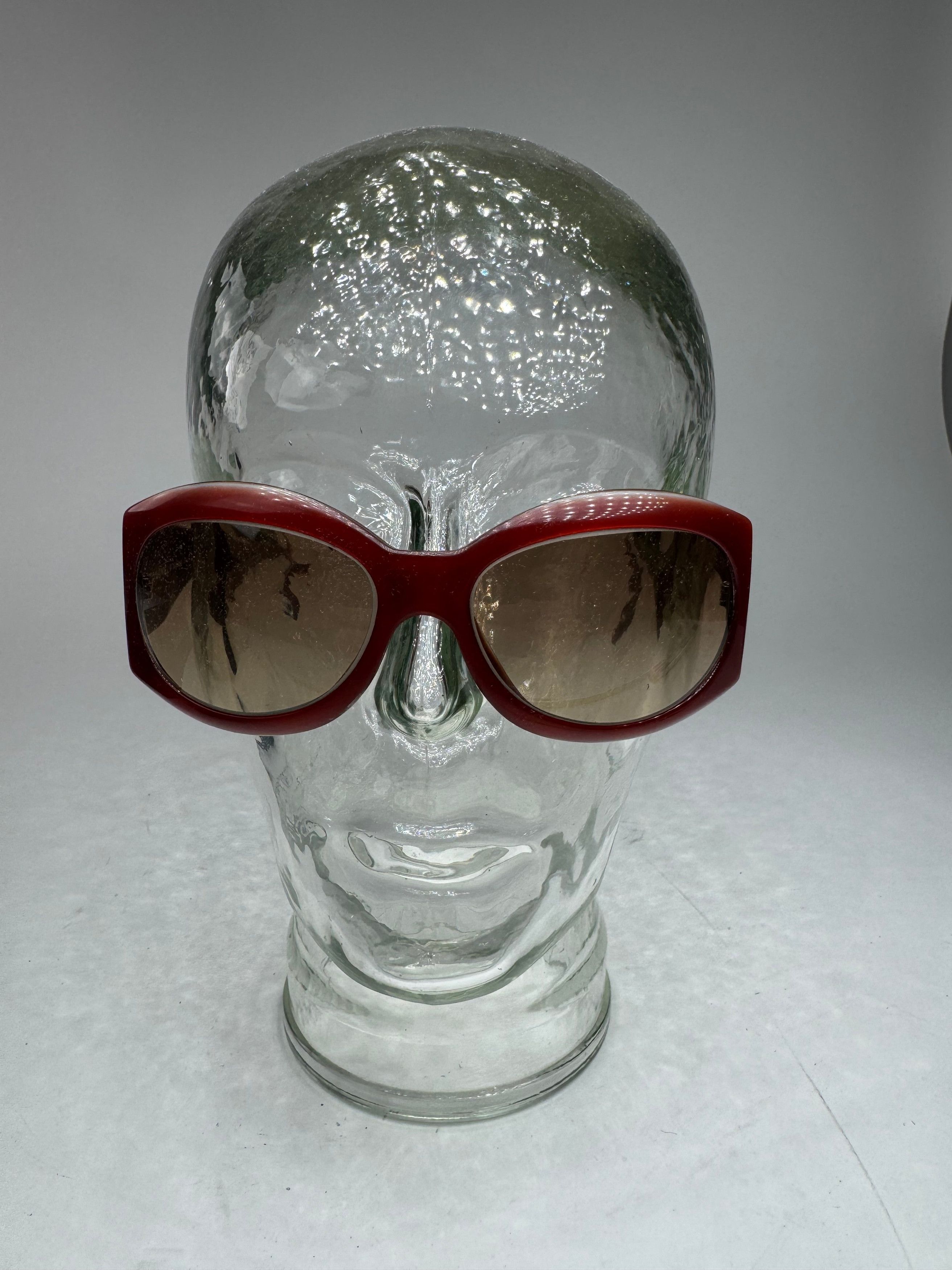Chanel Vintage CC sunglasses Red Size ONE SIZE - 6 Thumbnail