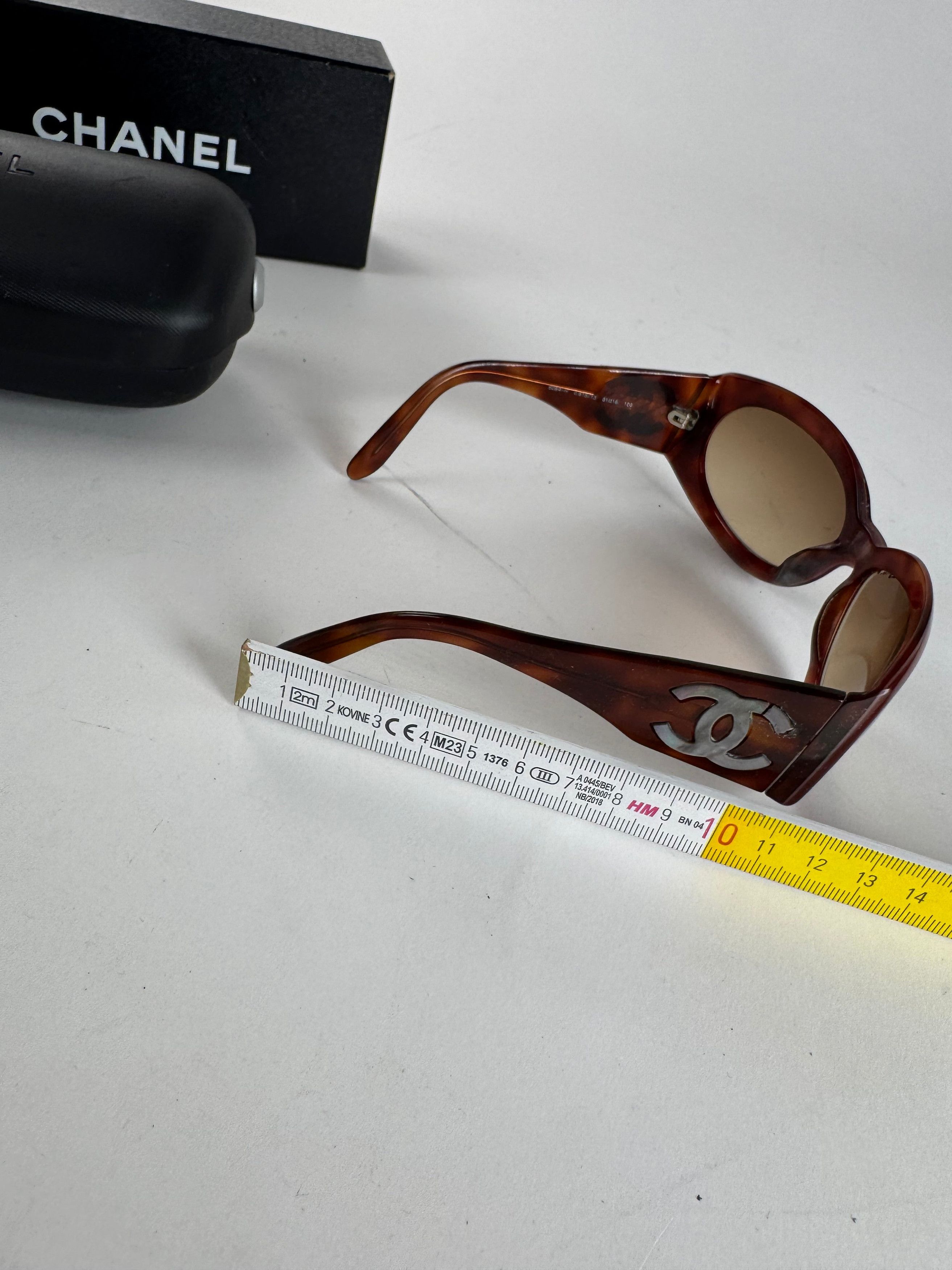Chanel Vintage CC sunglasses Red Size ONE SIZE - 7 Thumbnail